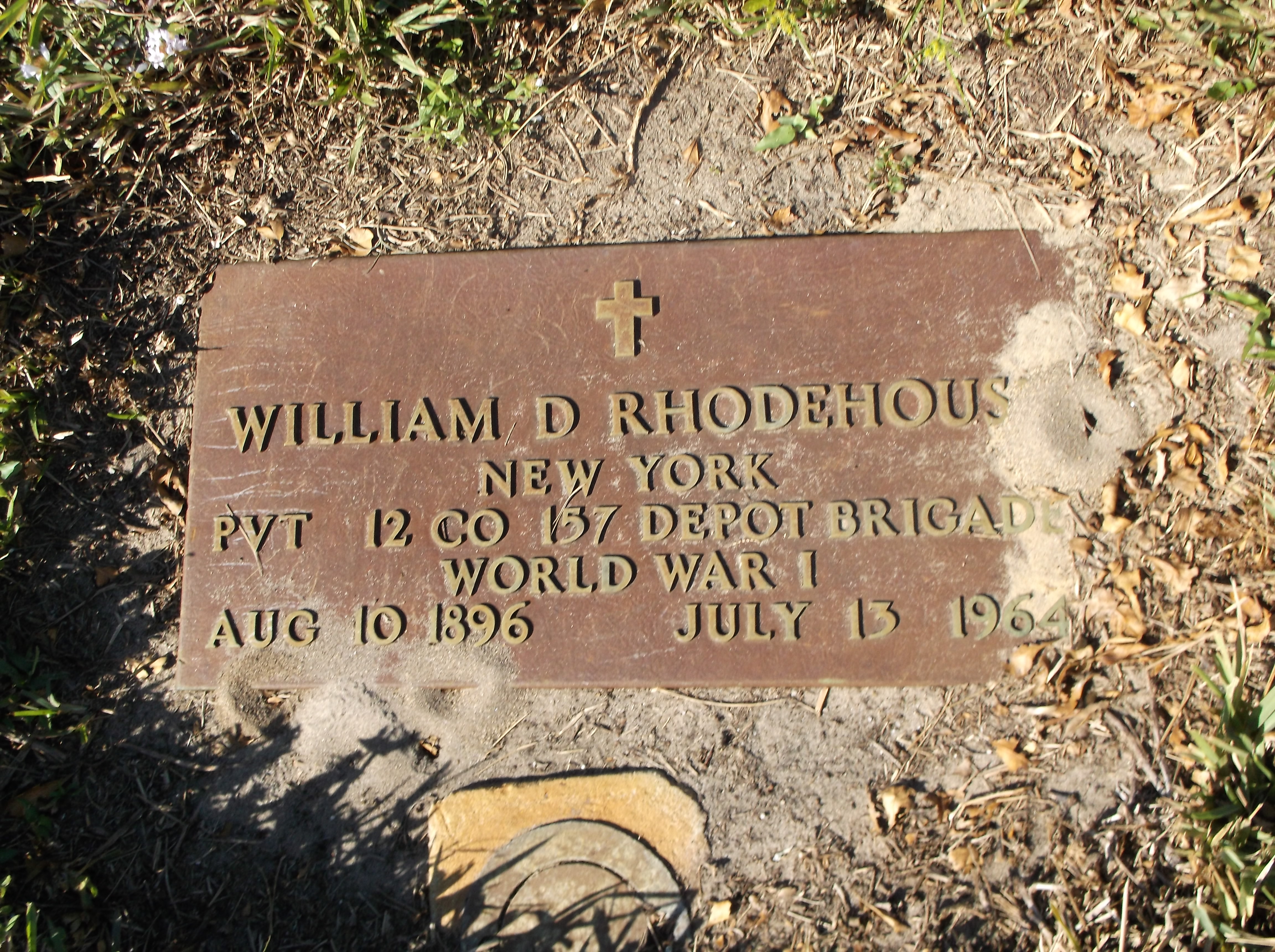 William D Rhodehouse