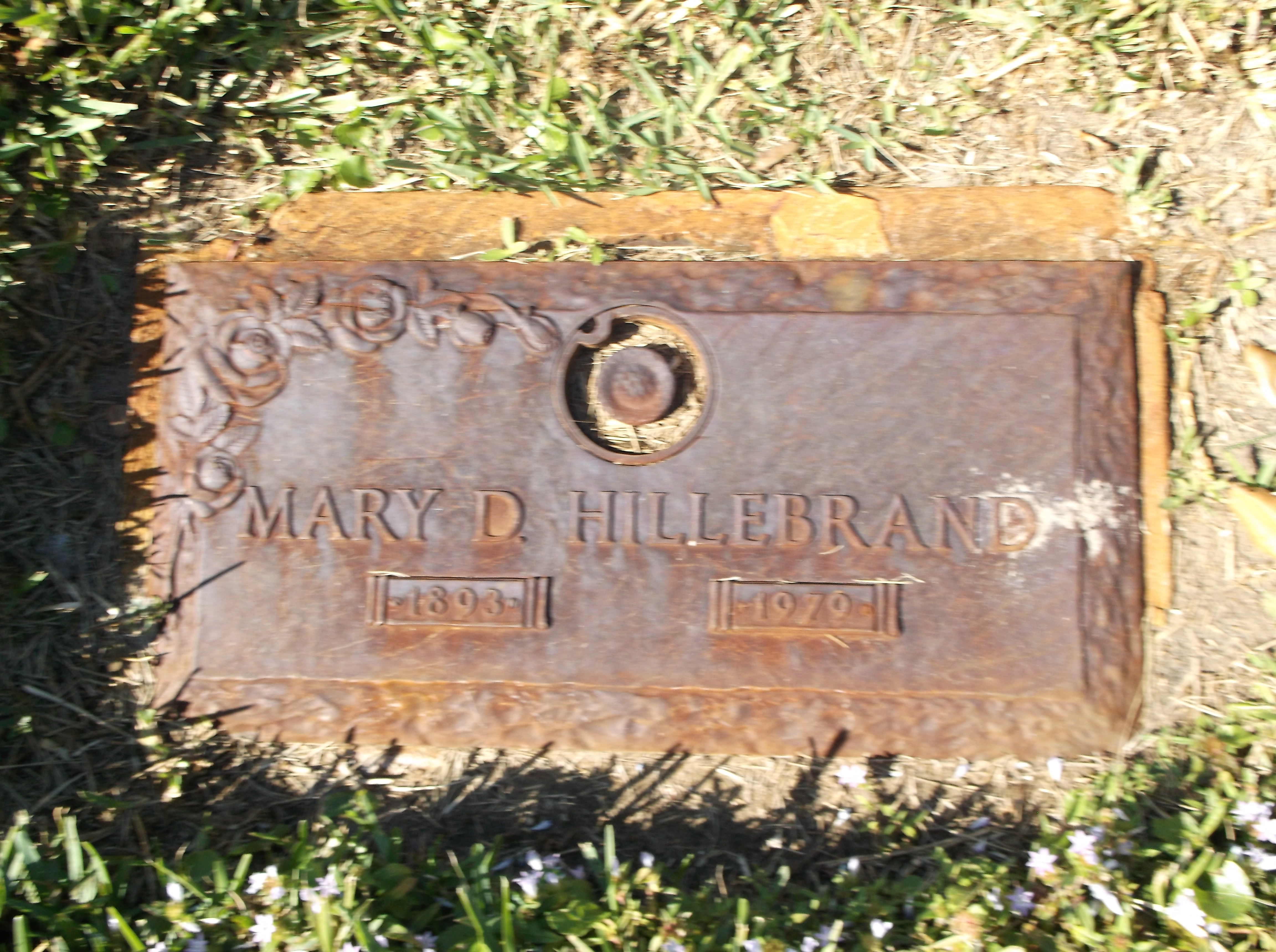 Mary D Hillebrand