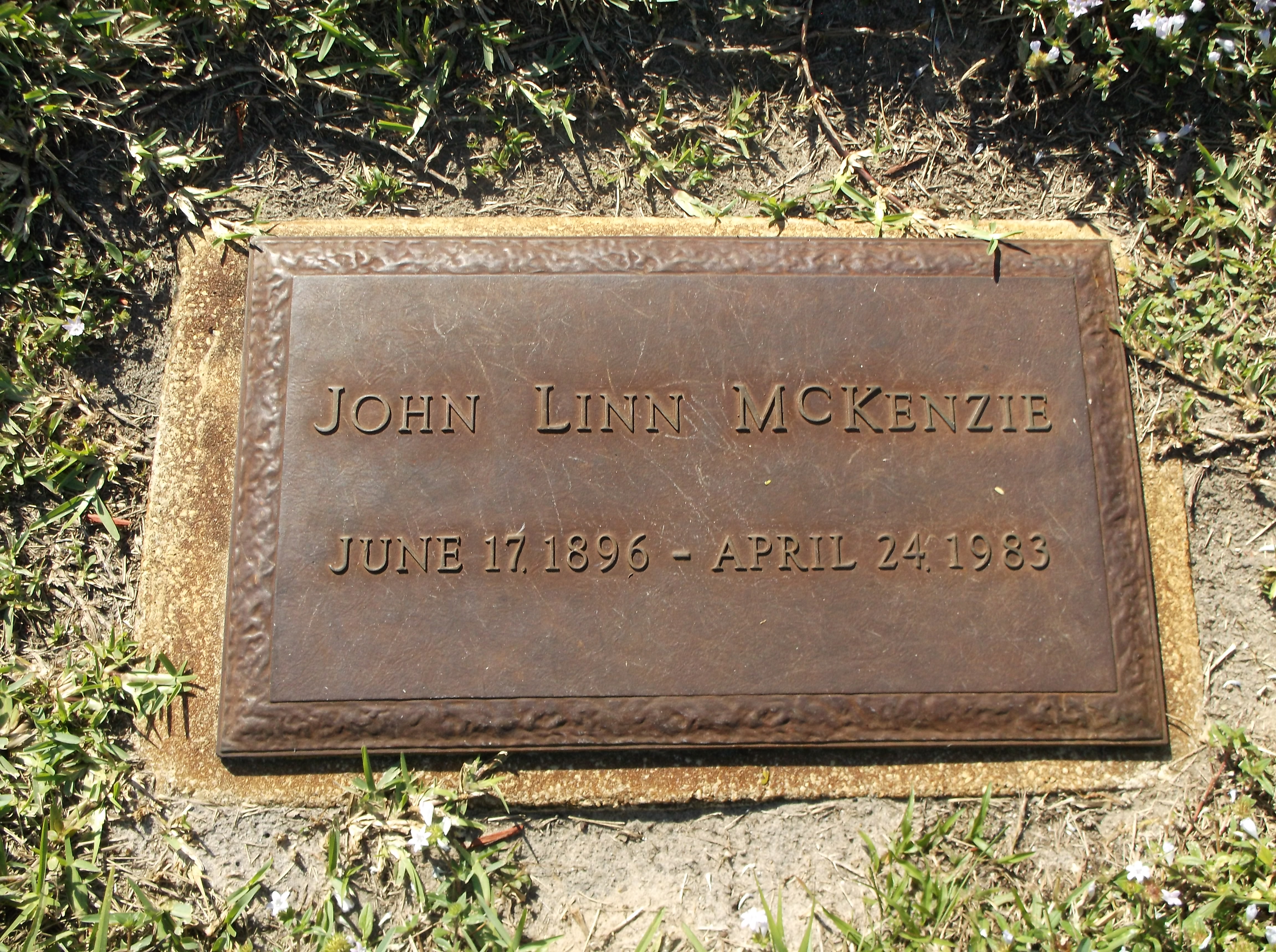 John Linn McKenzie