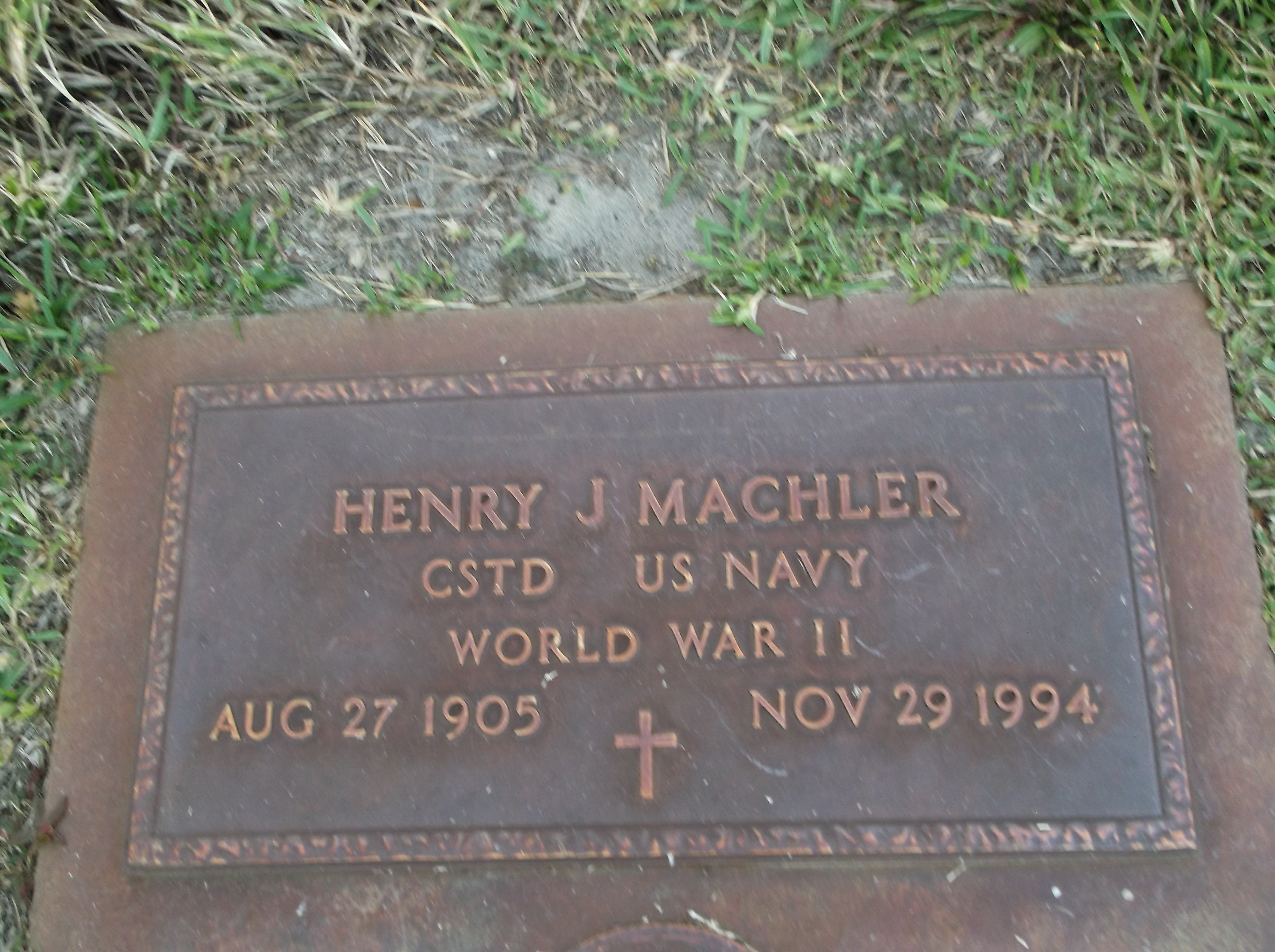 Henry J Machler