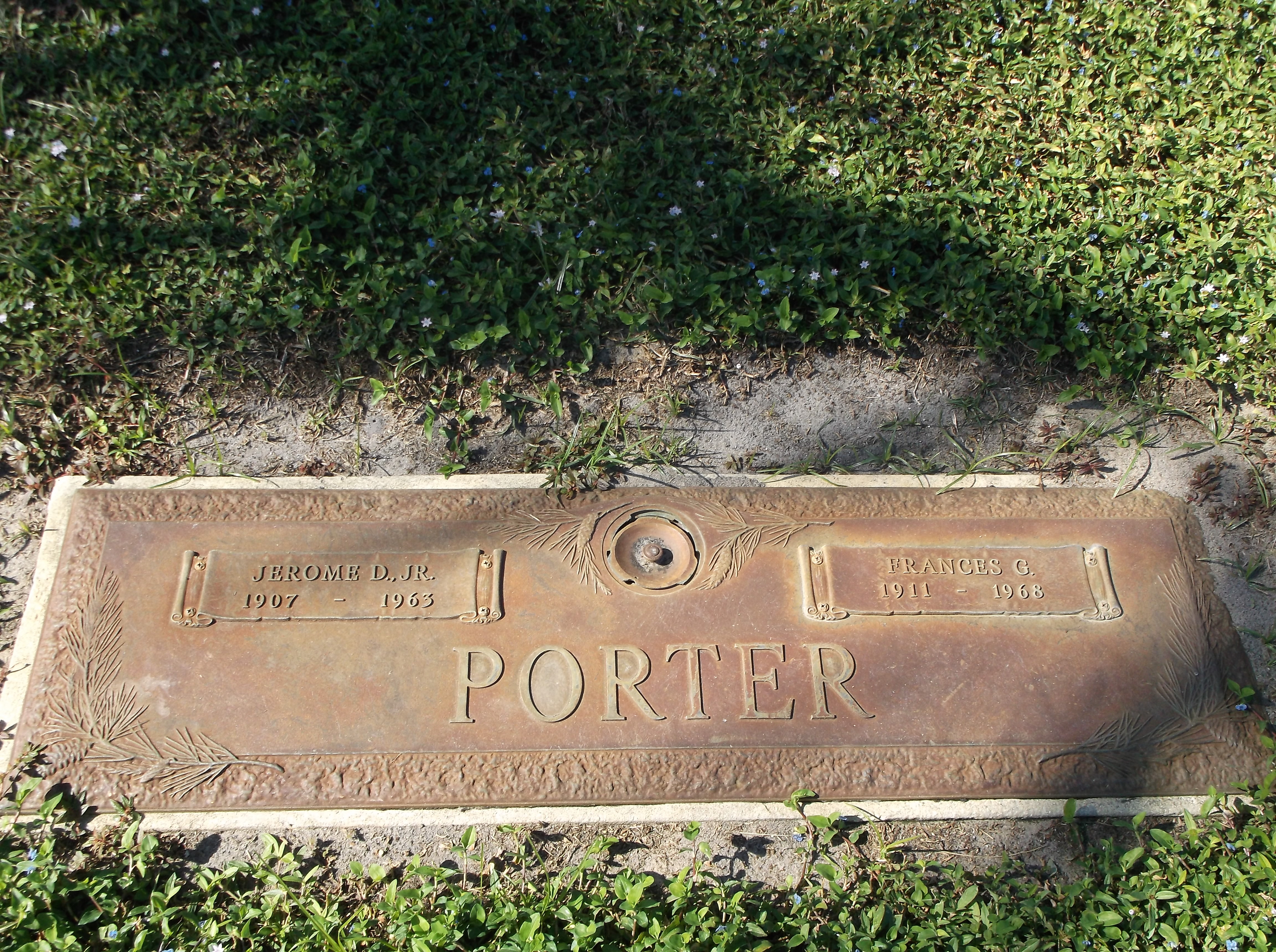 Jerome D Porter, Jr