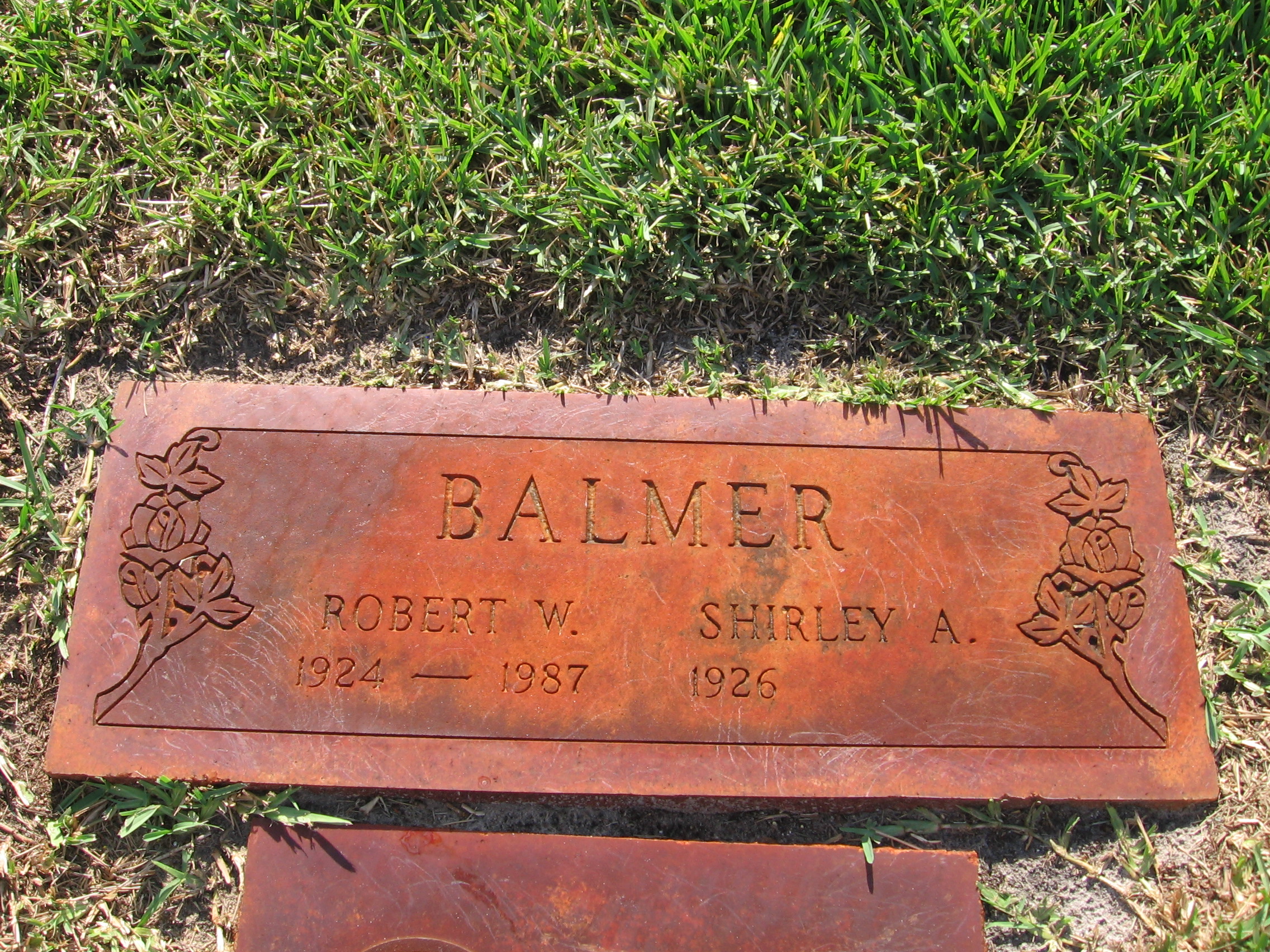 Robert W Balmer