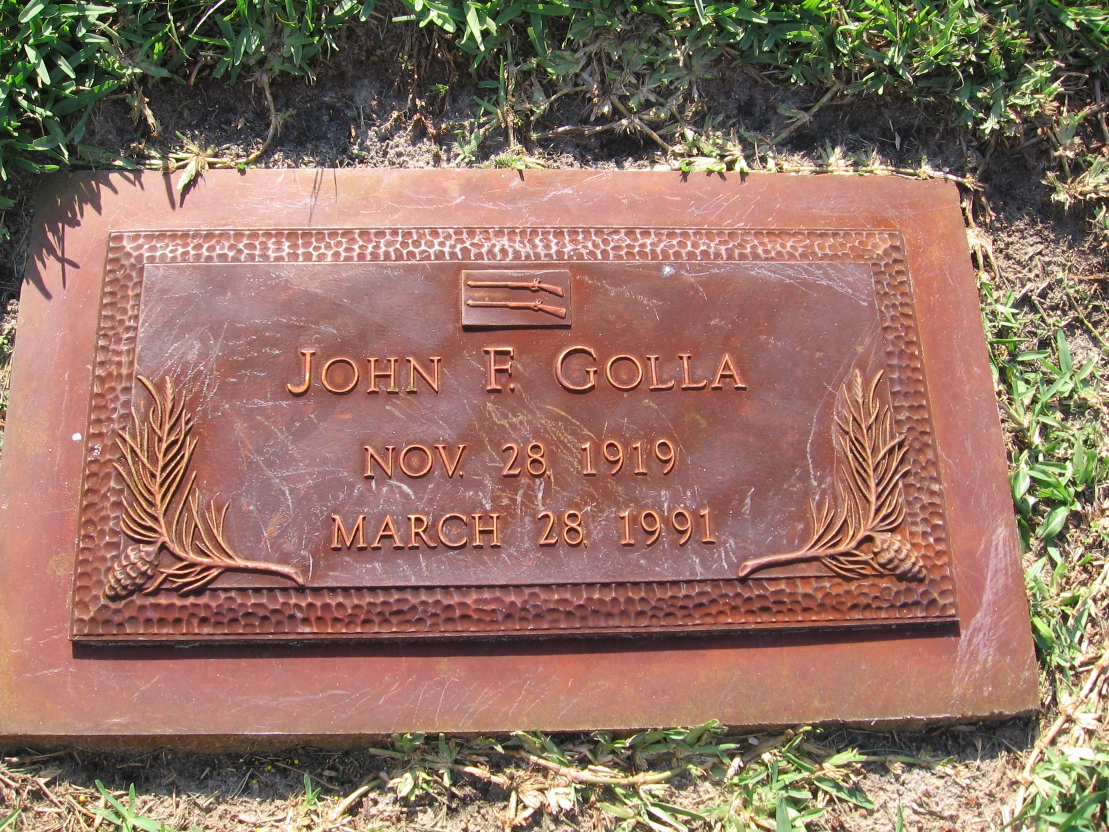 John F Golla