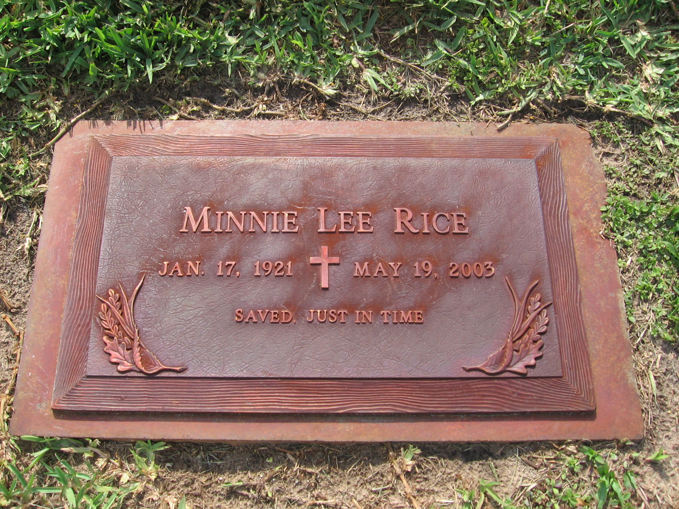 Minnie Lee Rice