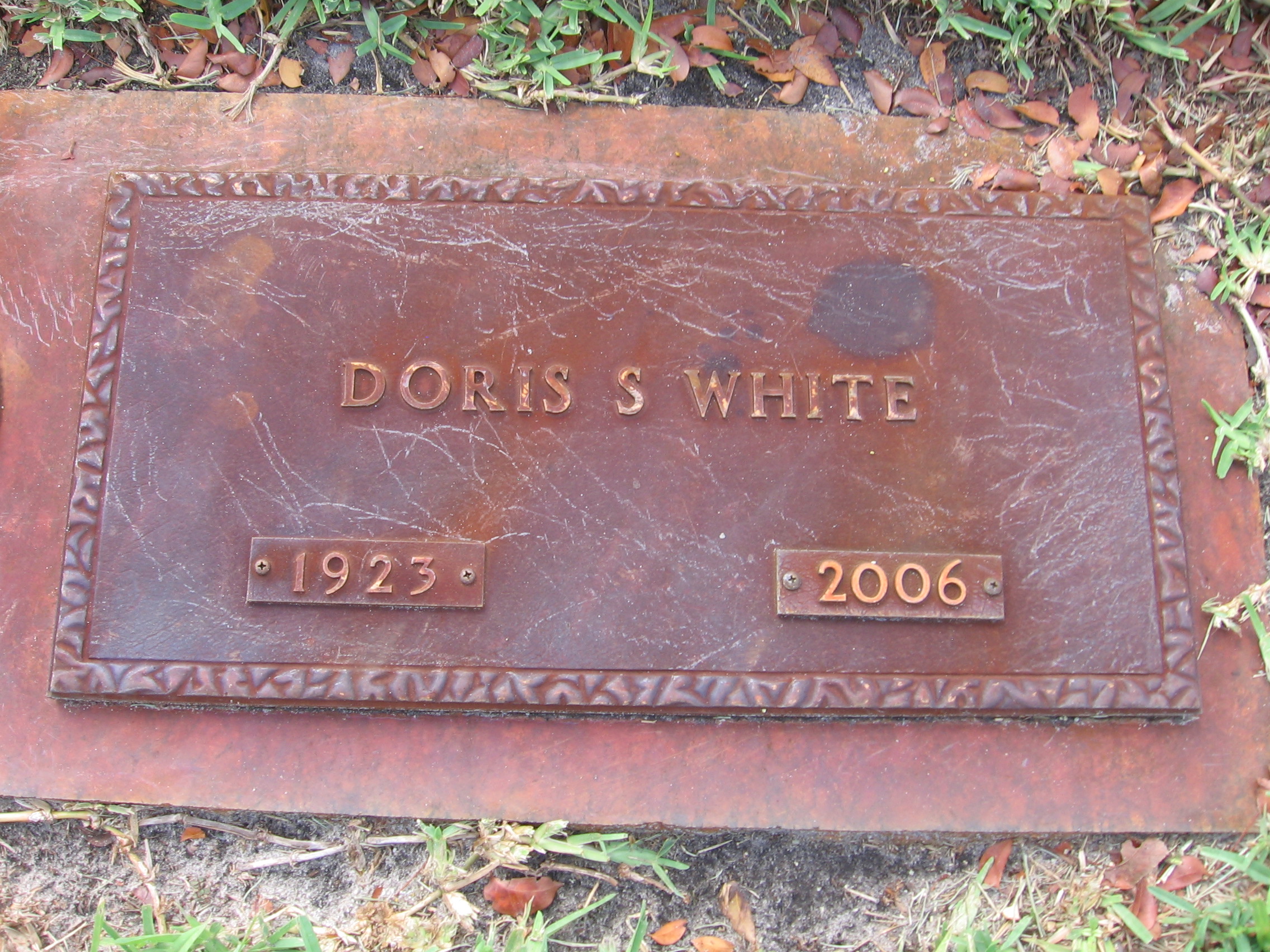 Doris S White