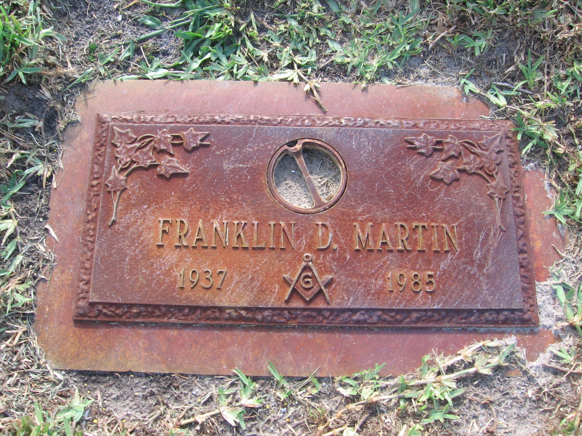 Franklin D Martin
