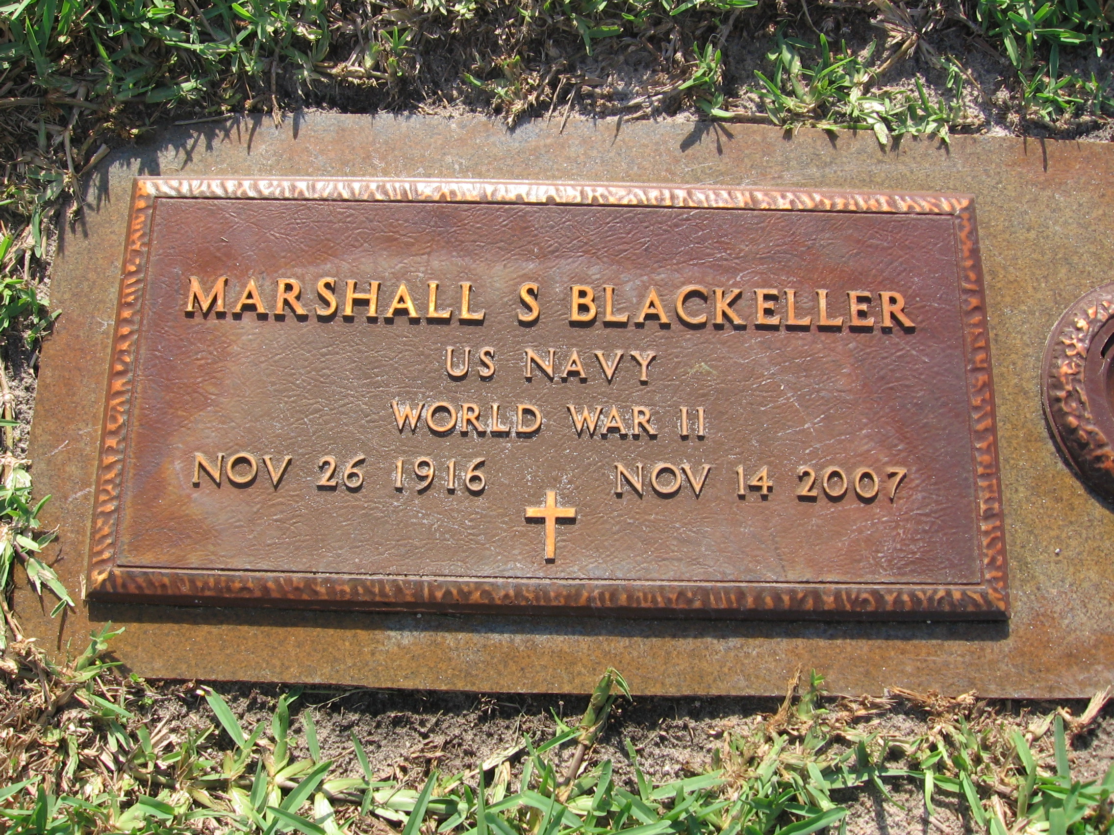 Marshall S Blackeller