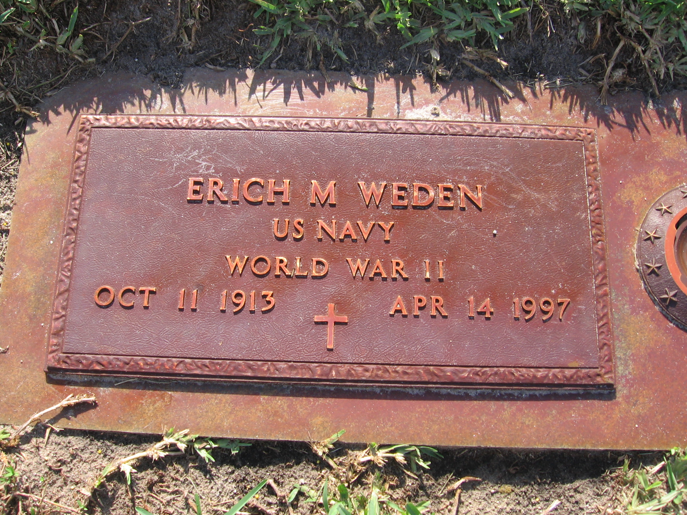Erich M Weden