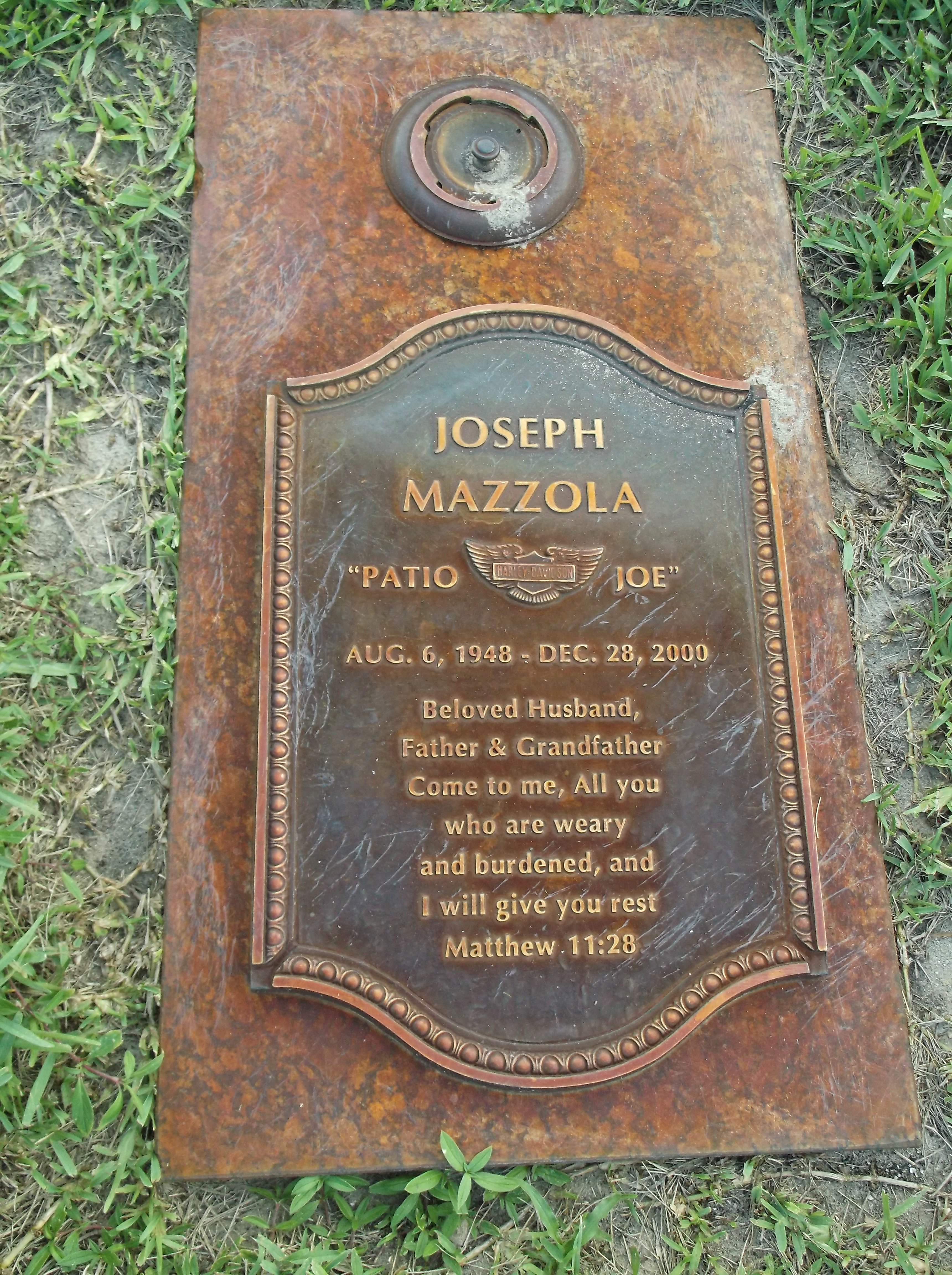 Joseph "Patio Joe" Mazzola