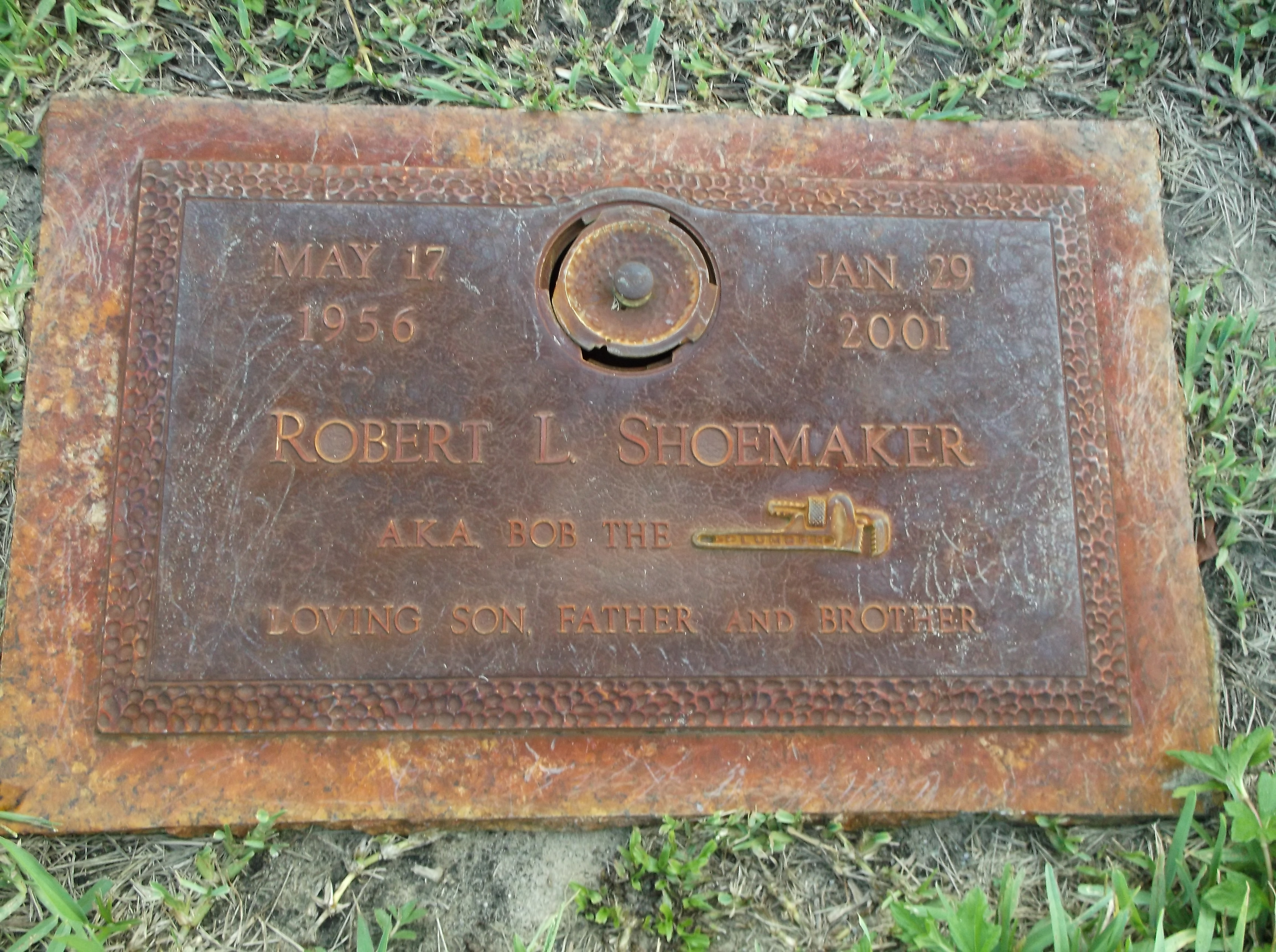 Robert L "Bob the Plumber" Shoemaker