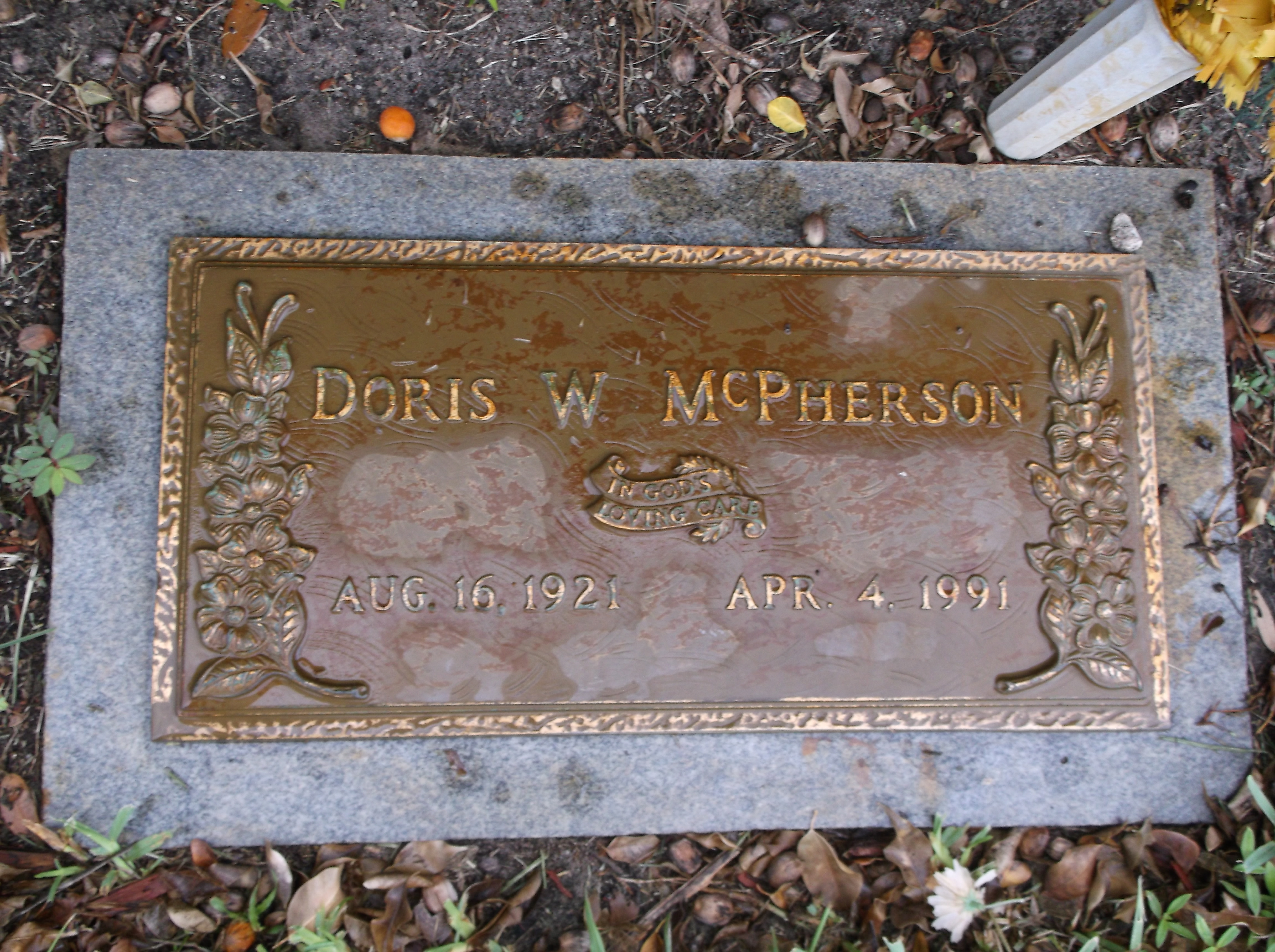 Doris W McPherson