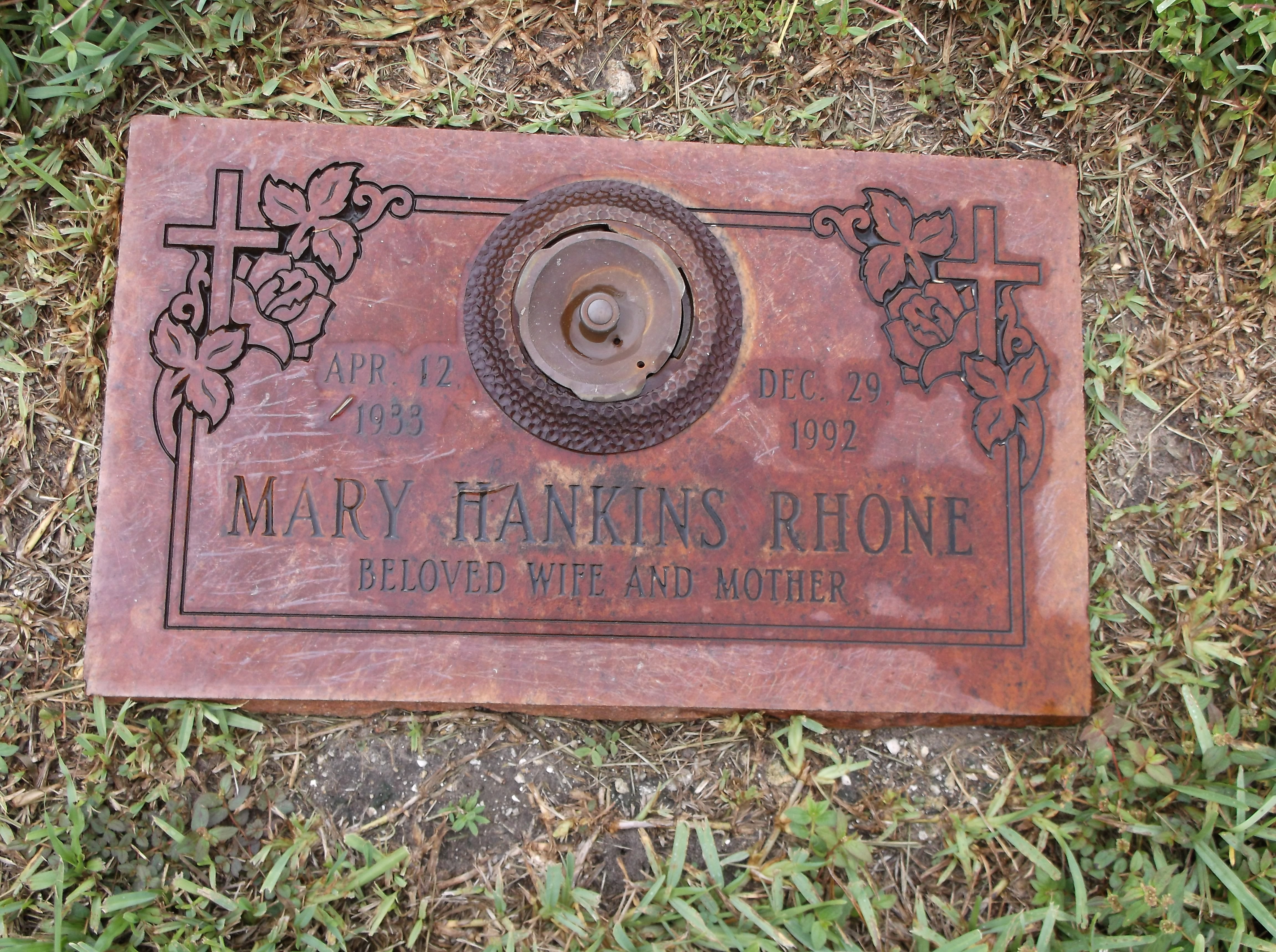 Mary Hankins Rhone