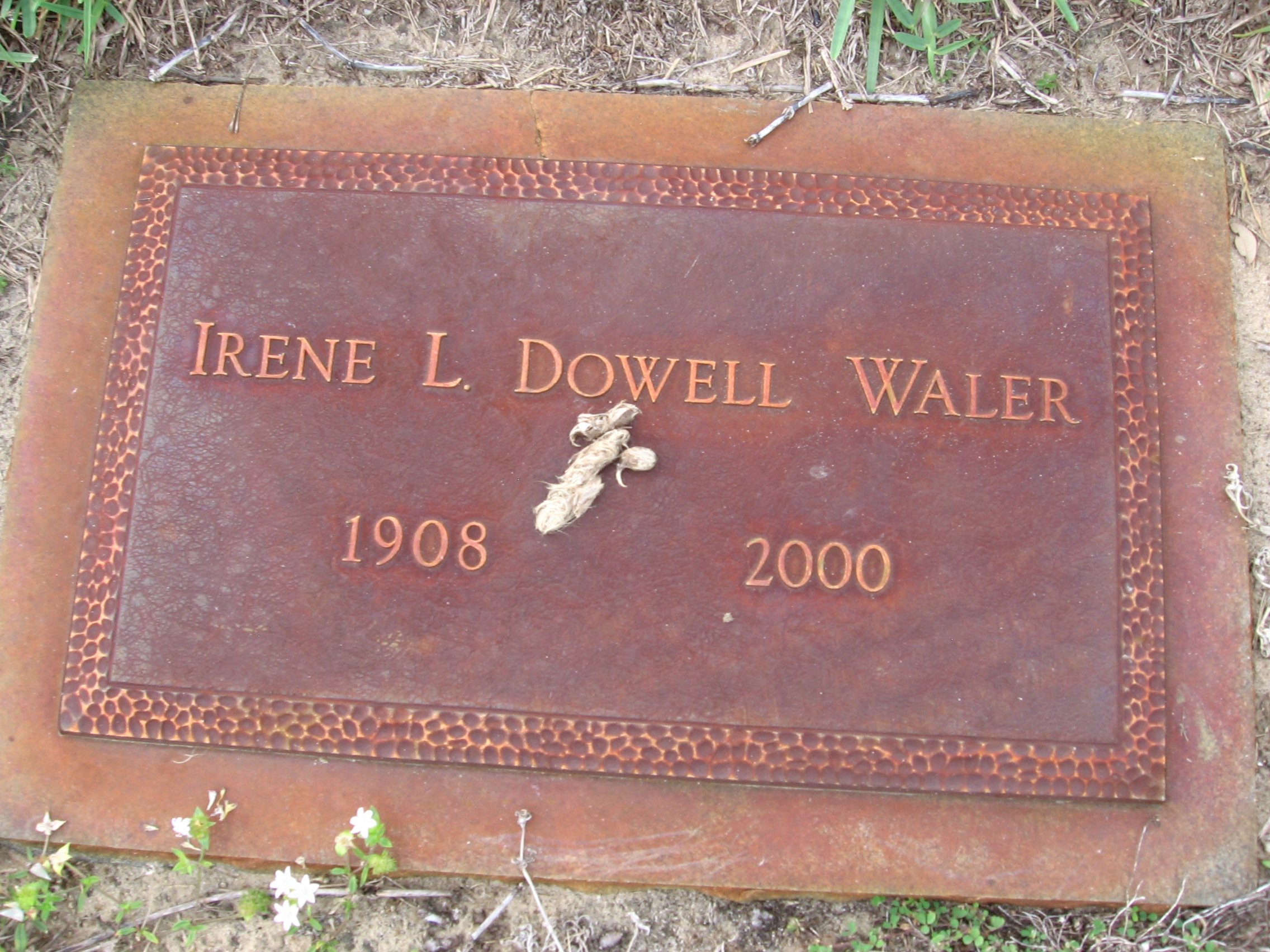 Irene L Dowell Waler