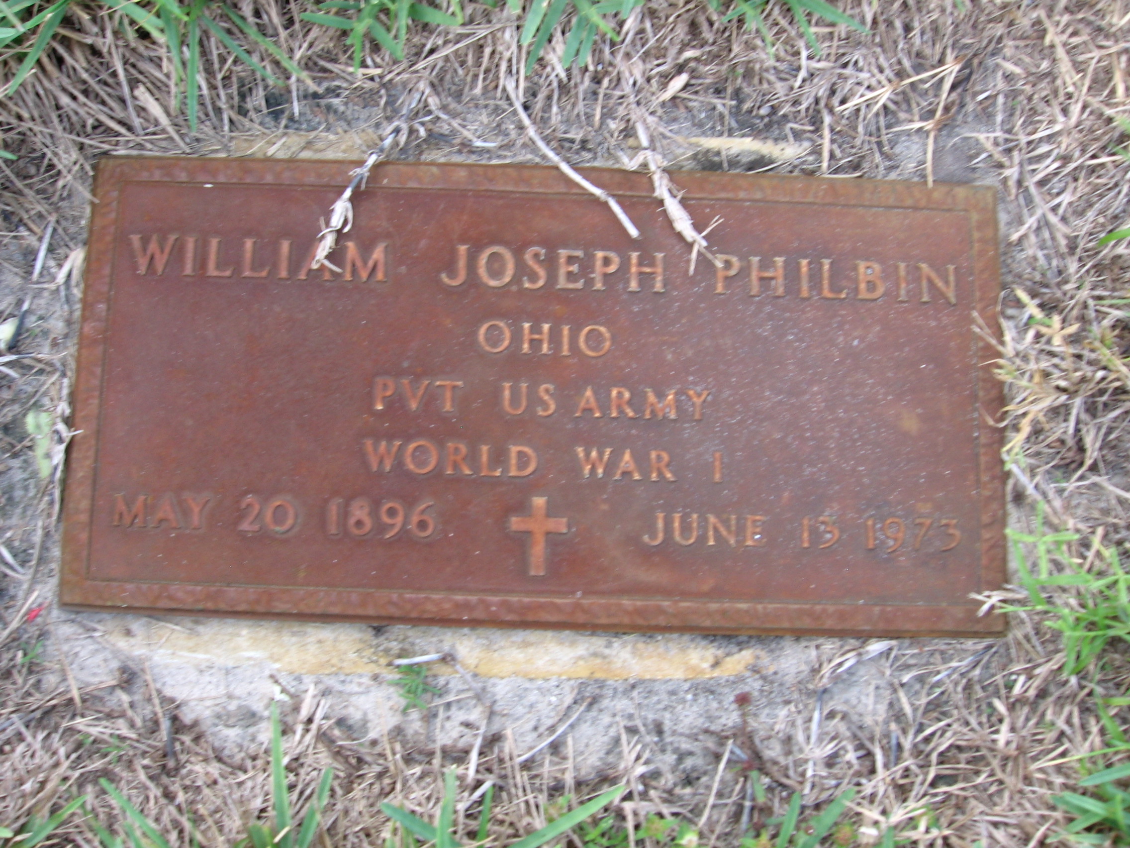 Pvt William Joseph Philbin
