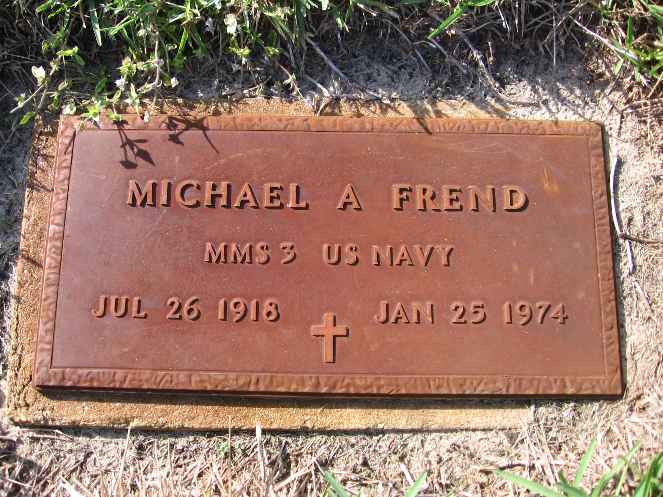 Michael A Frend