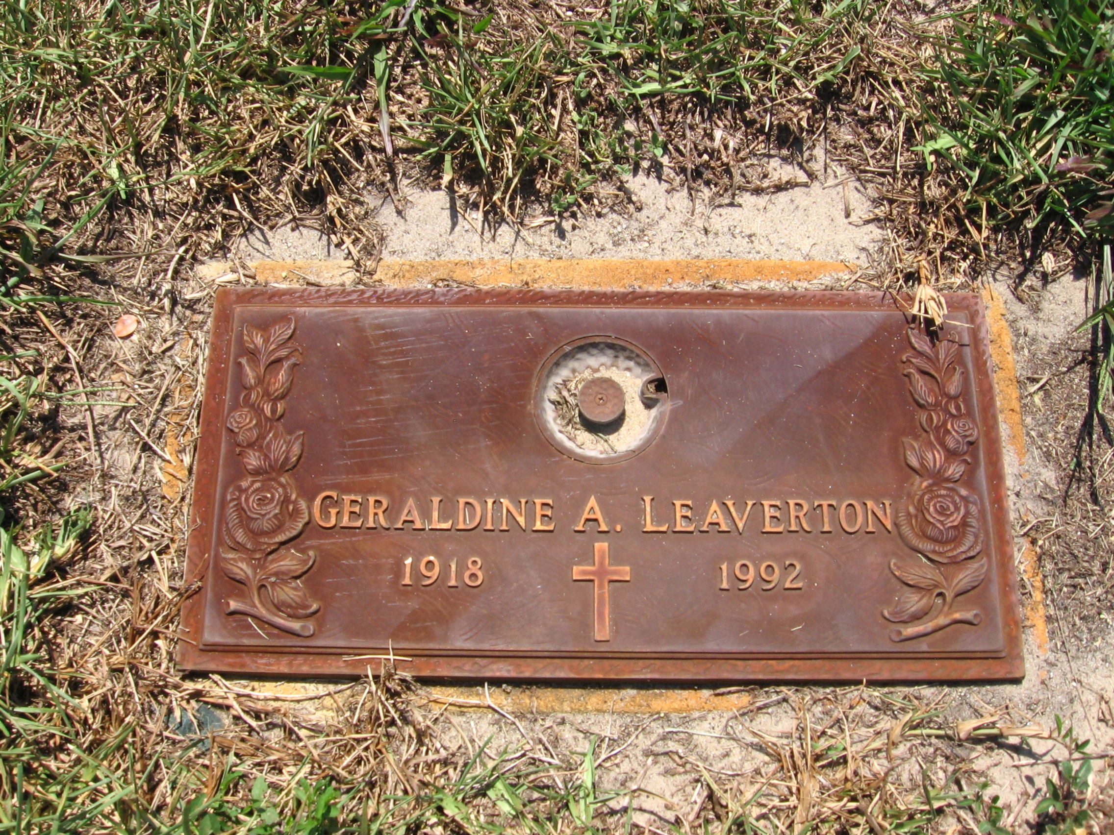 Geraldine A Leaverton