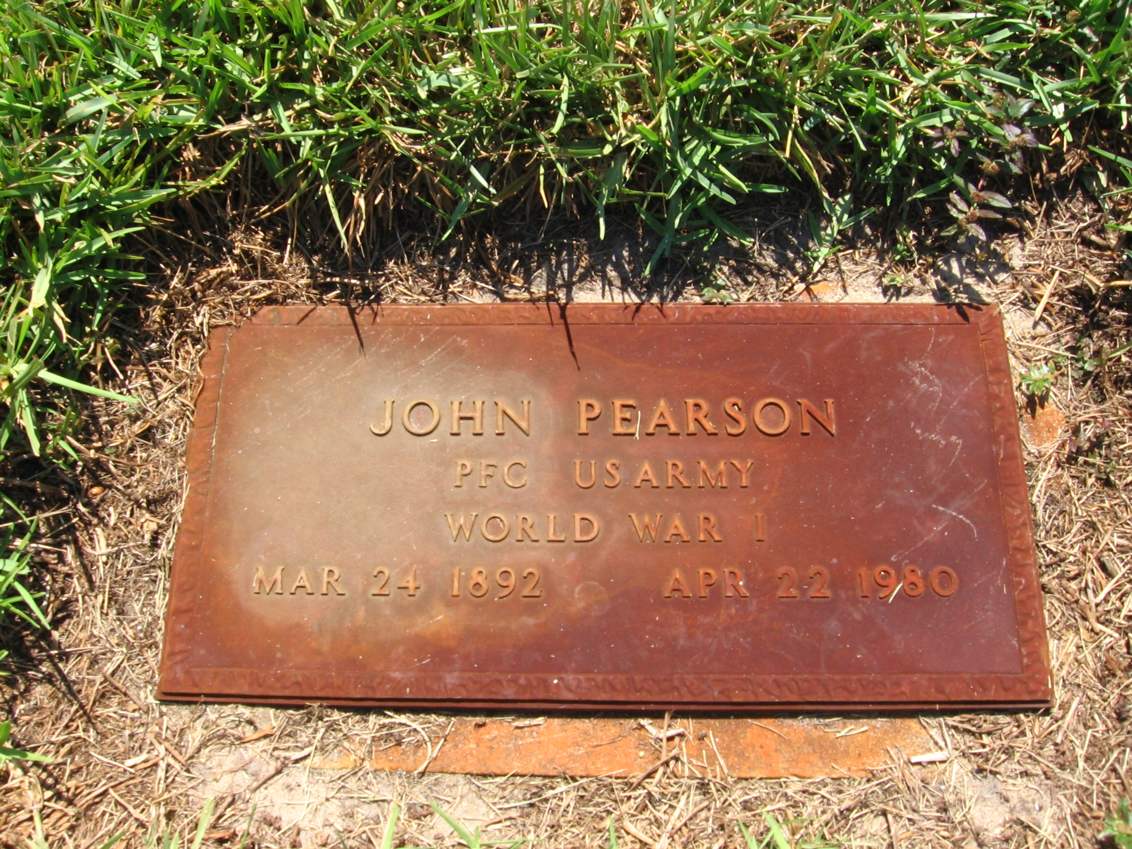 PFC John Pearson