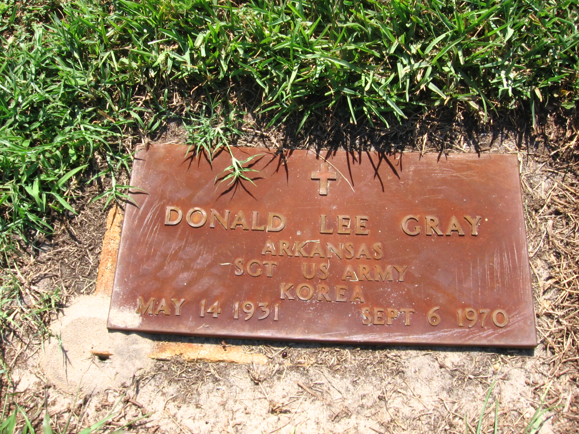 Sgt Donald Lee Gray