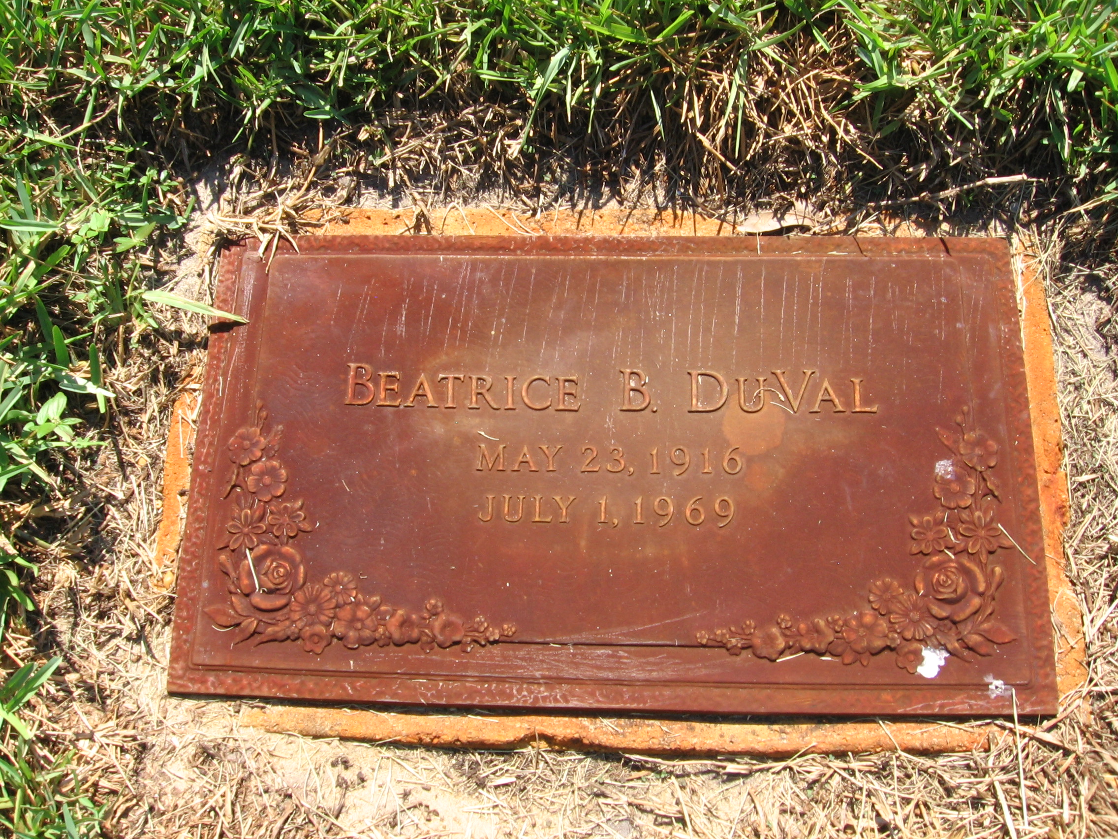 Beatrice B DuVal