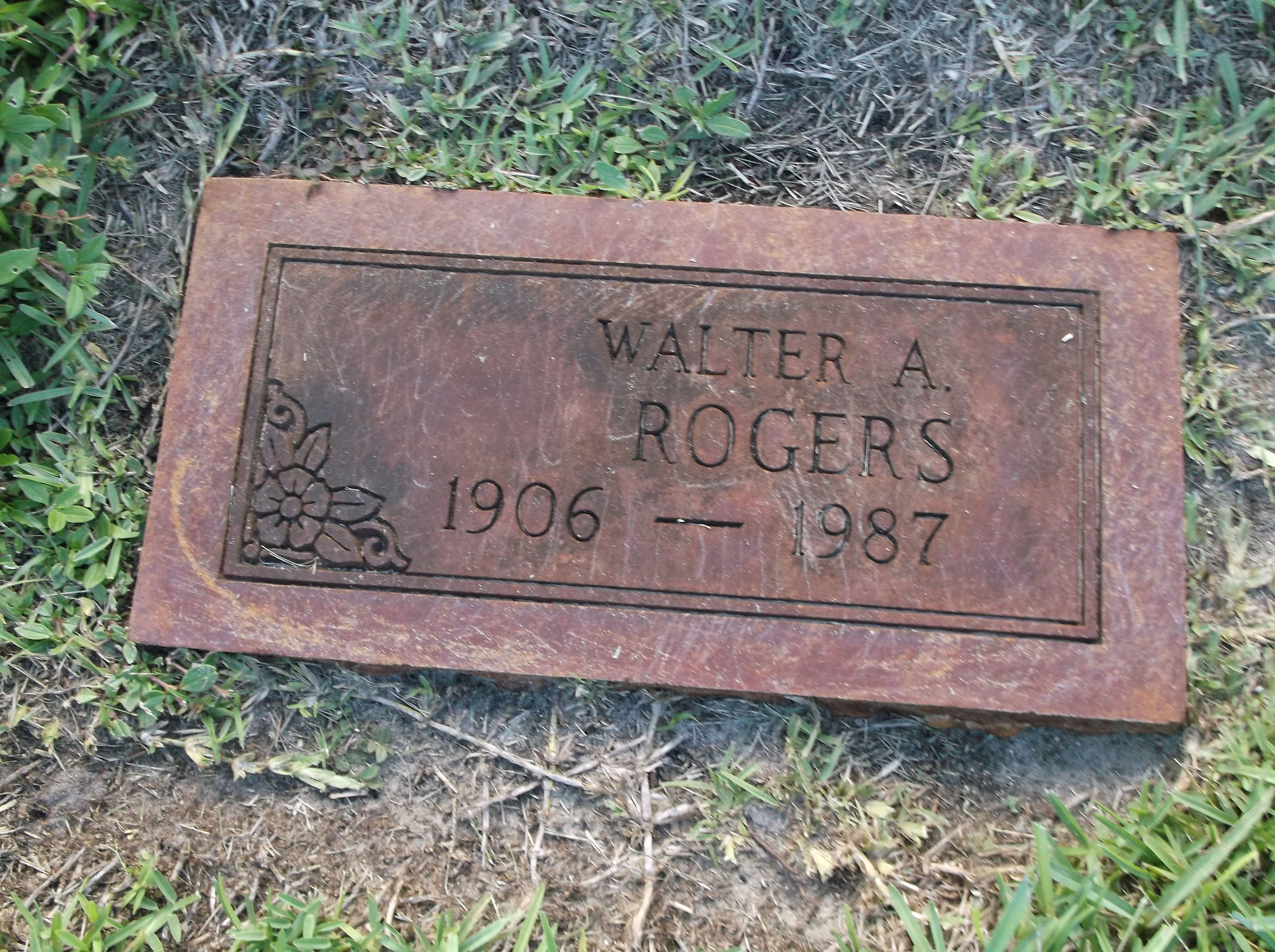 Walter A Rogers