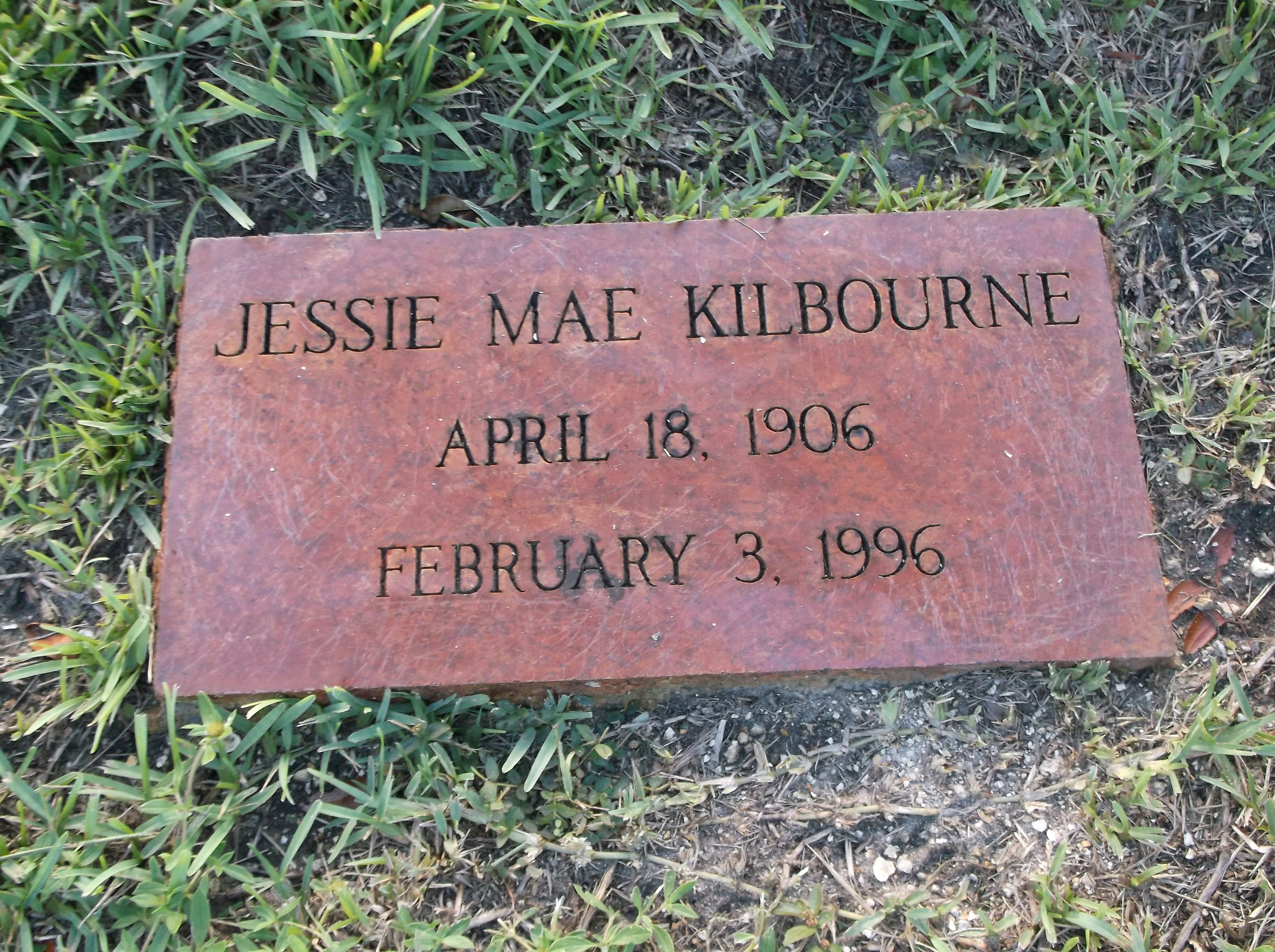 Jessie Mae Kilbourne