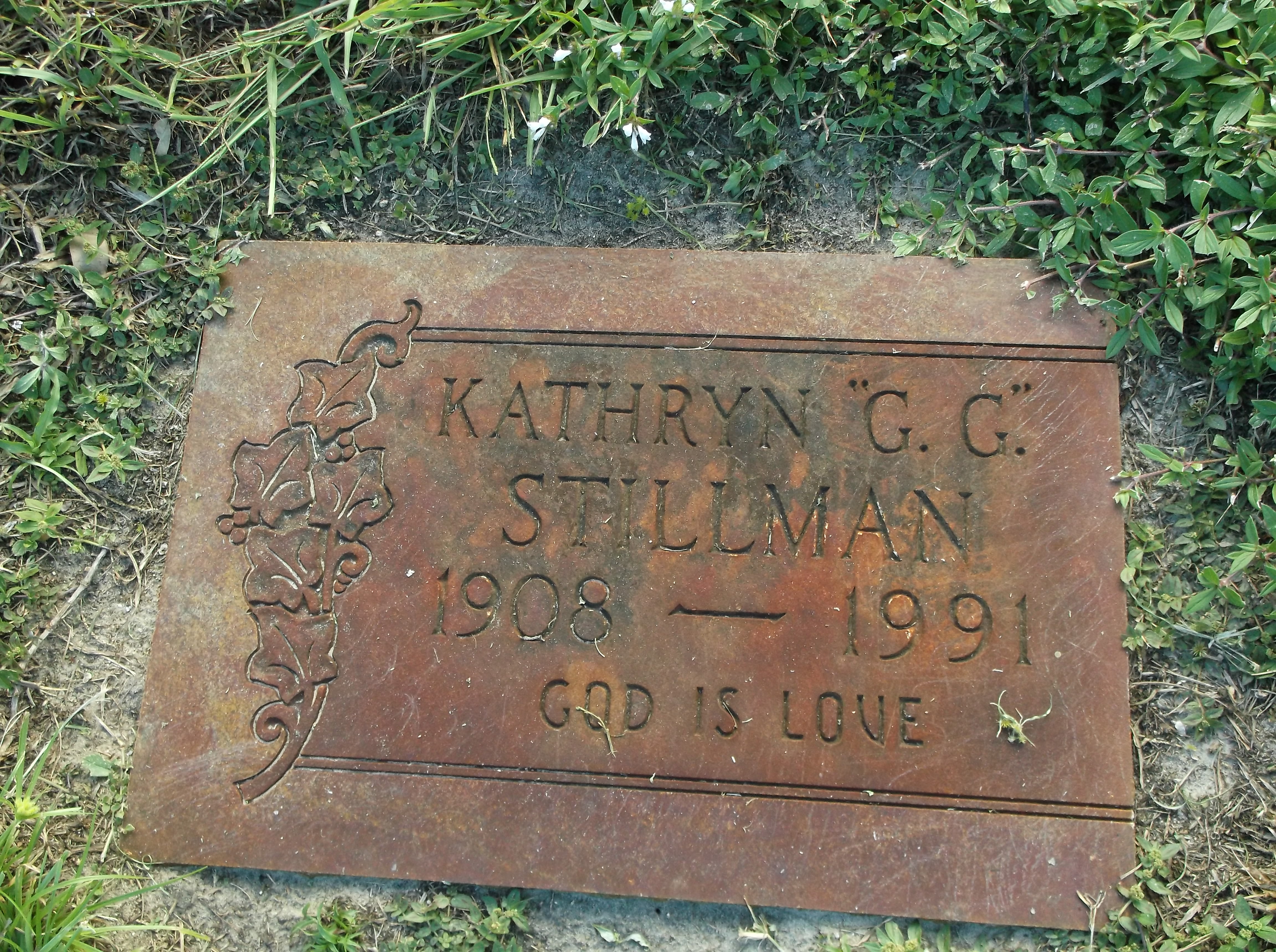 Kathryn "G G" Stillman