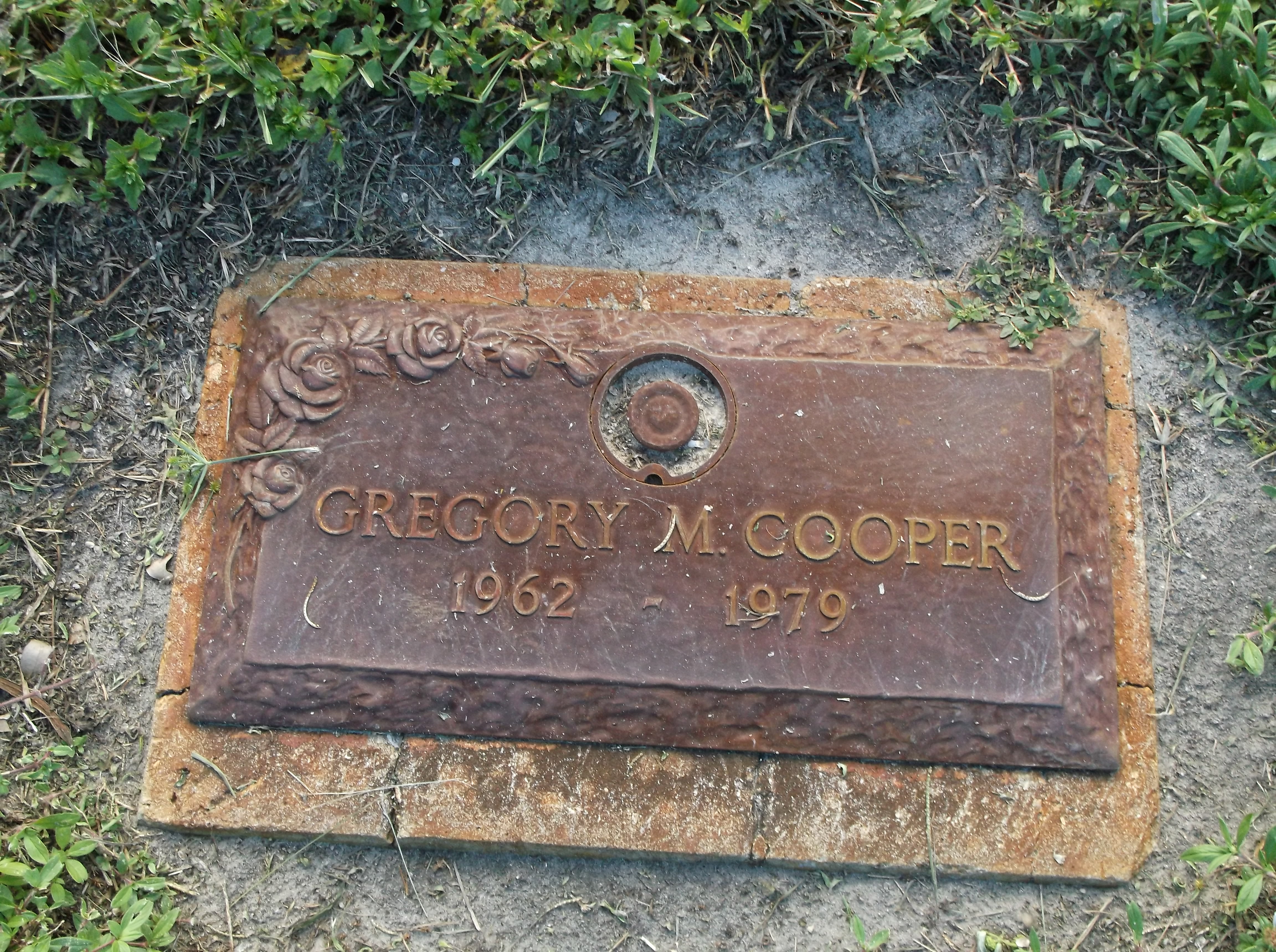 Gregory M Cooper