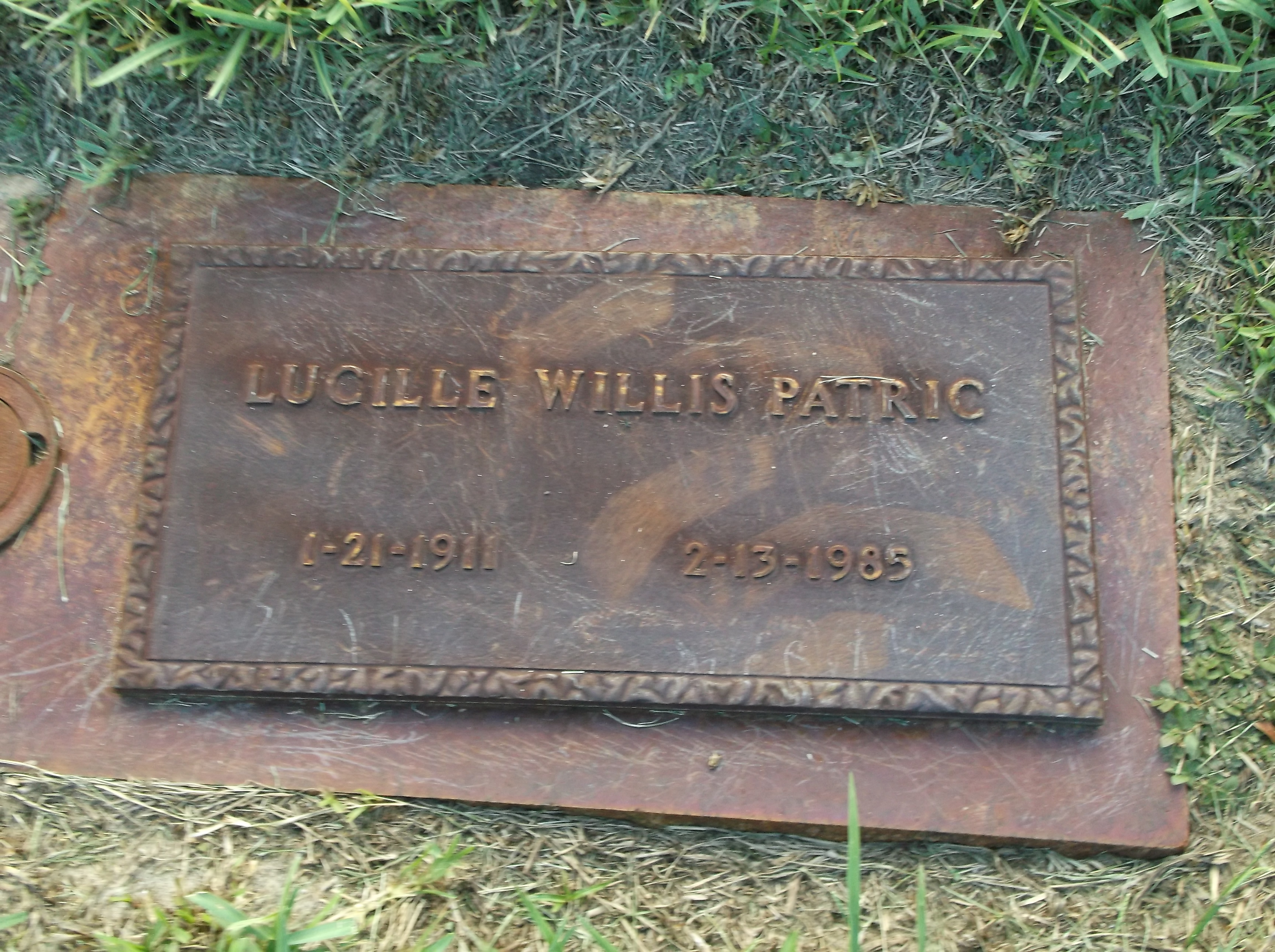 Lucille Willis Patric
