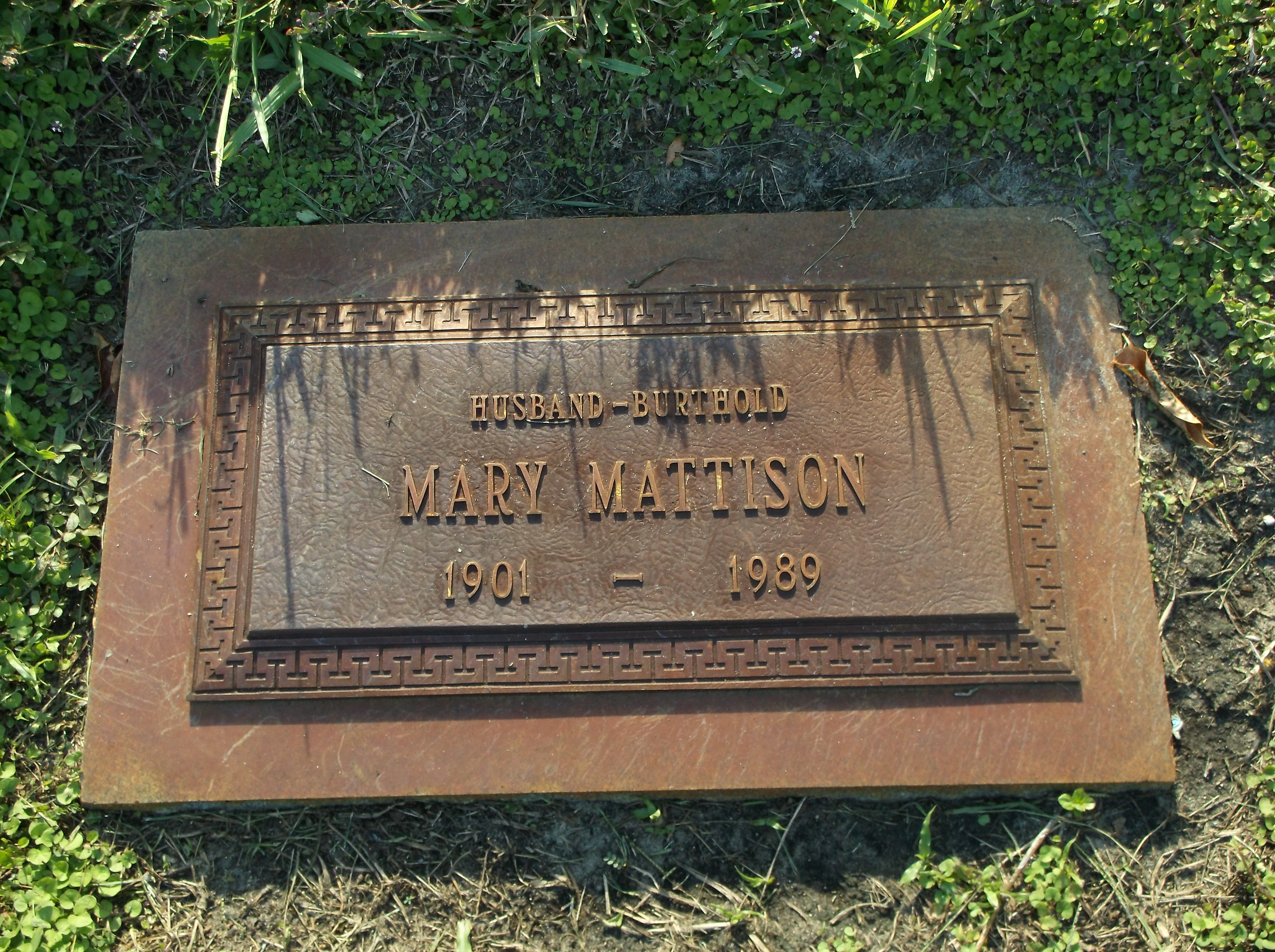 Mary Mattison