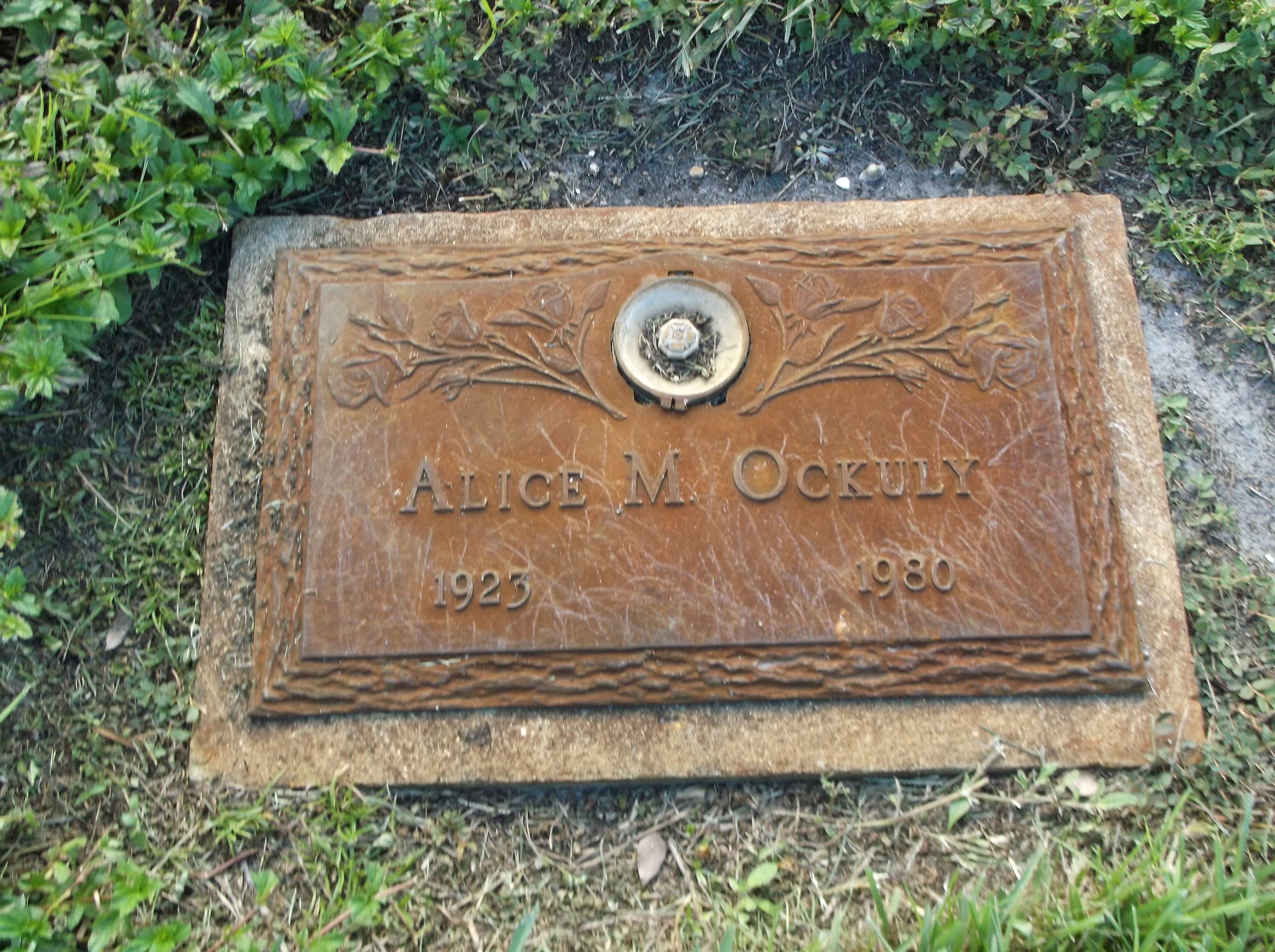 Alice M Ockuly