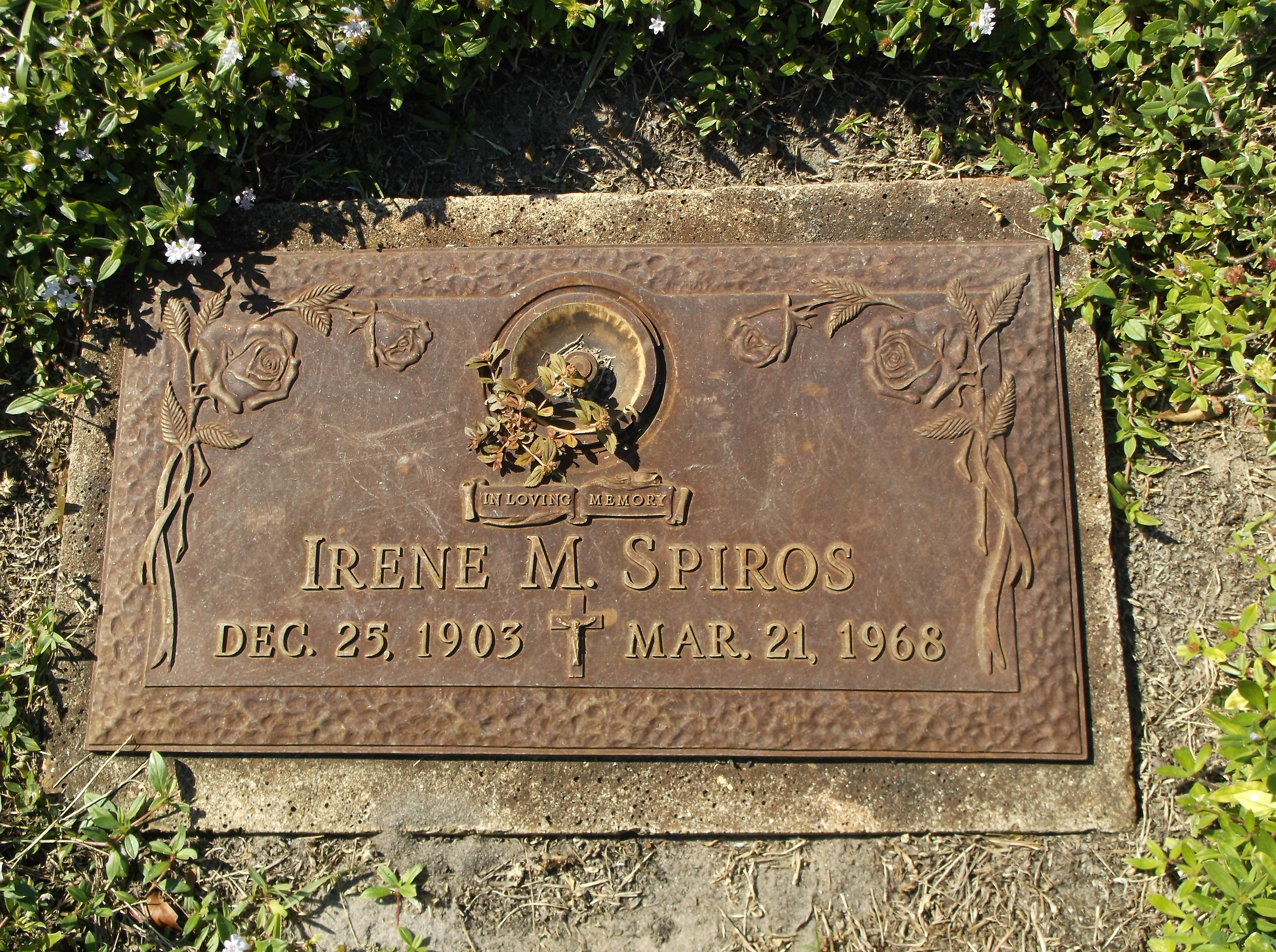 Irene M Spiros