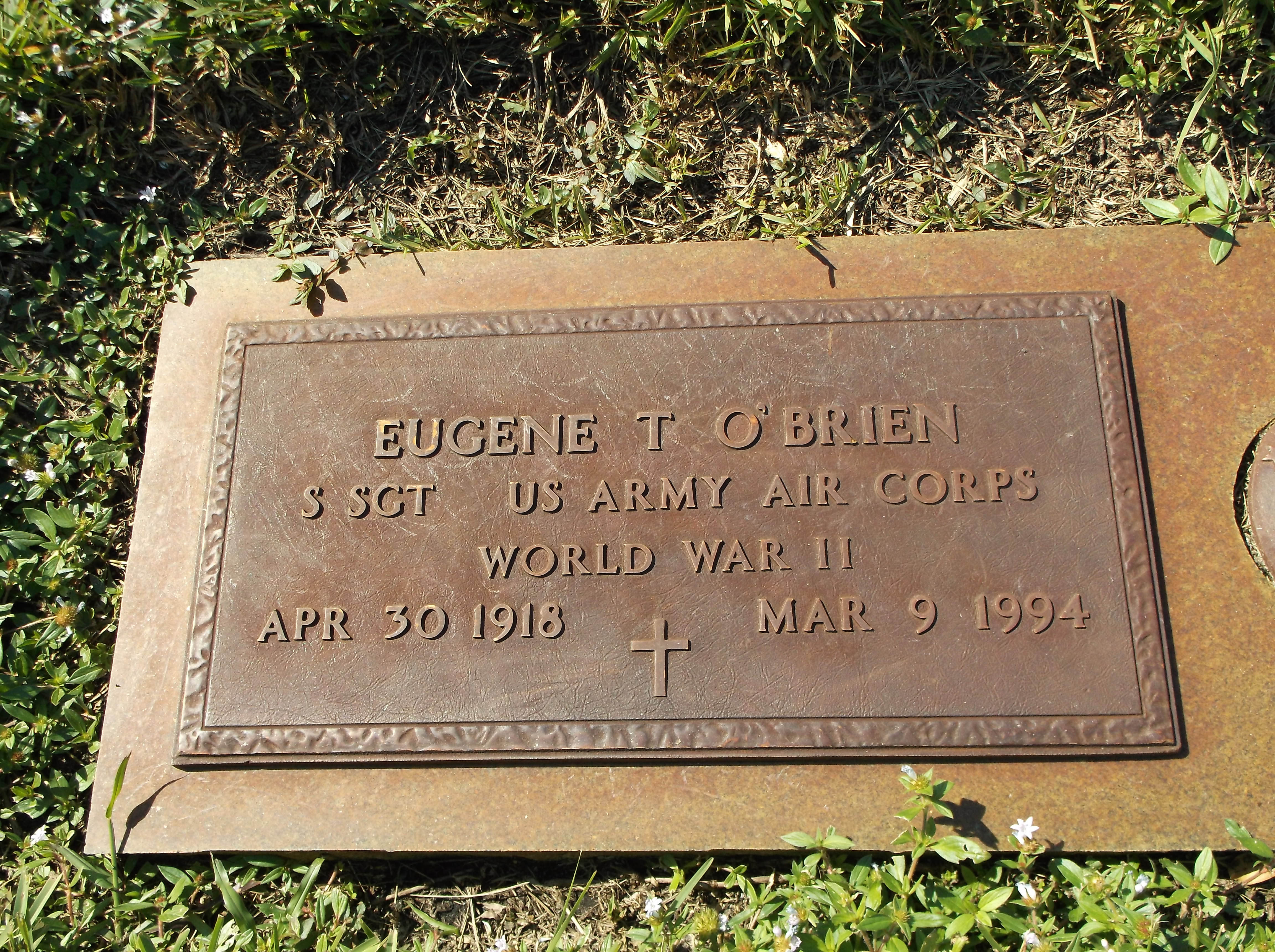 Eugene T O'Brien