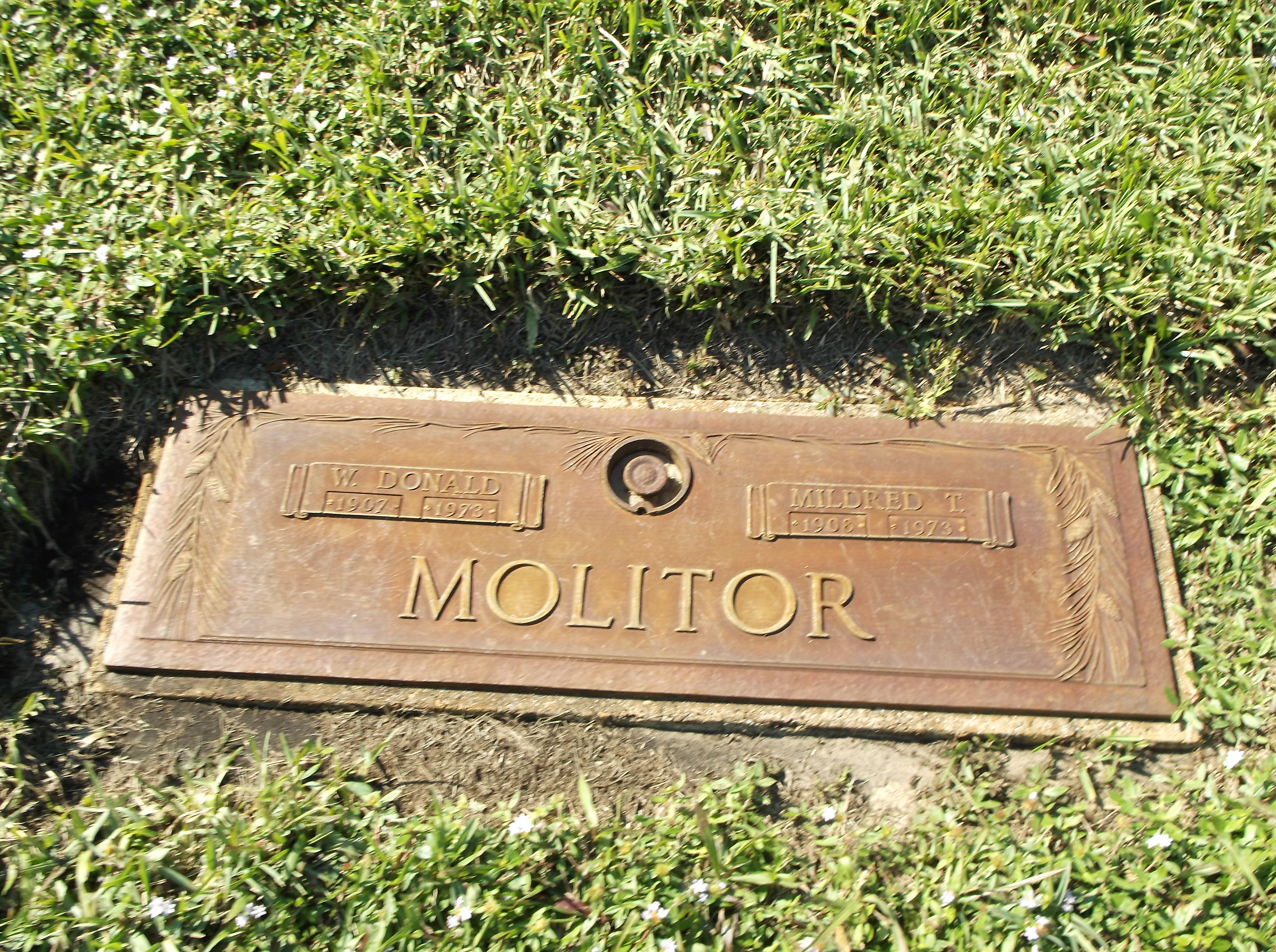 Mildred T Molitor