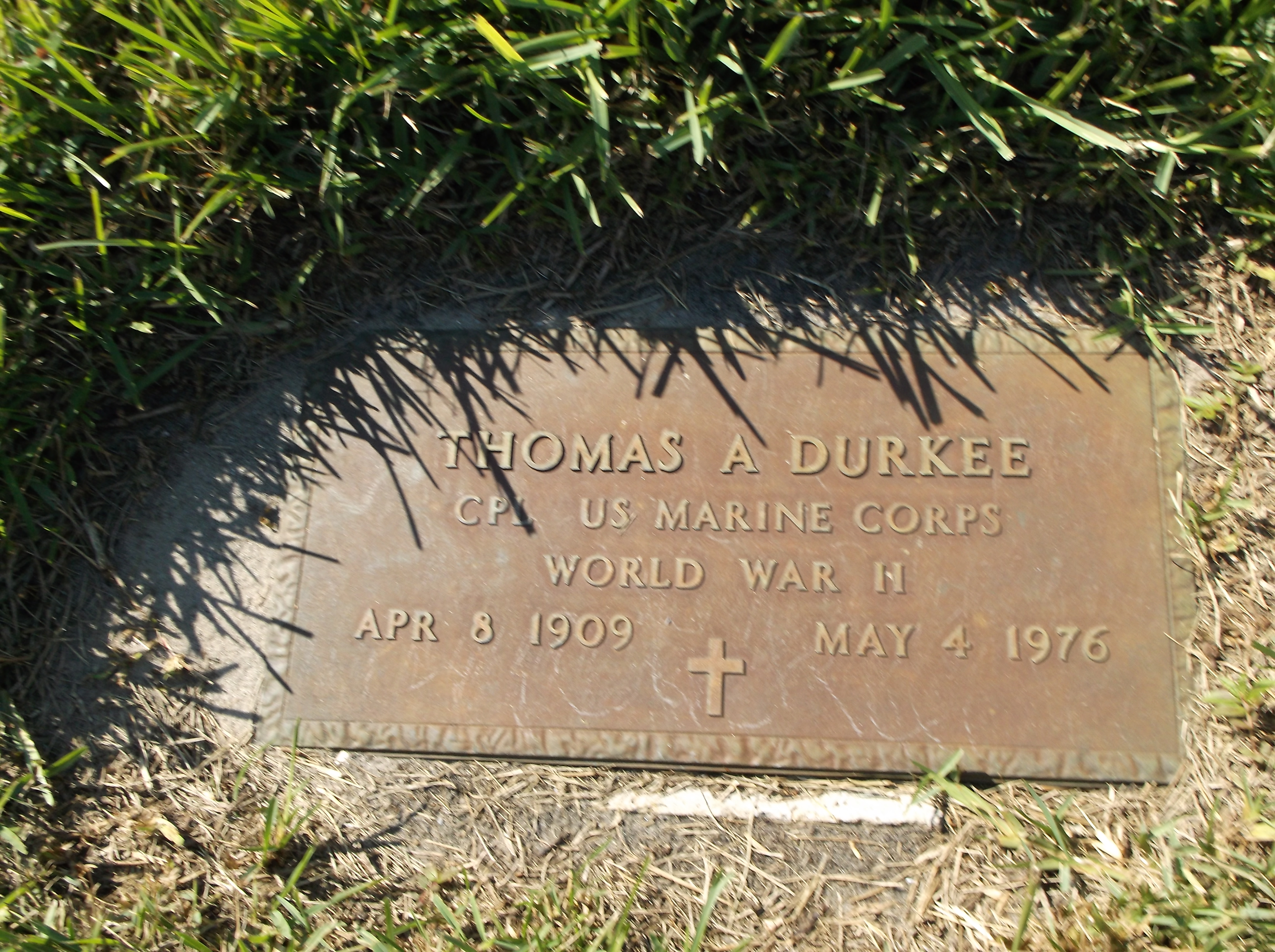 Thomas A Durkee