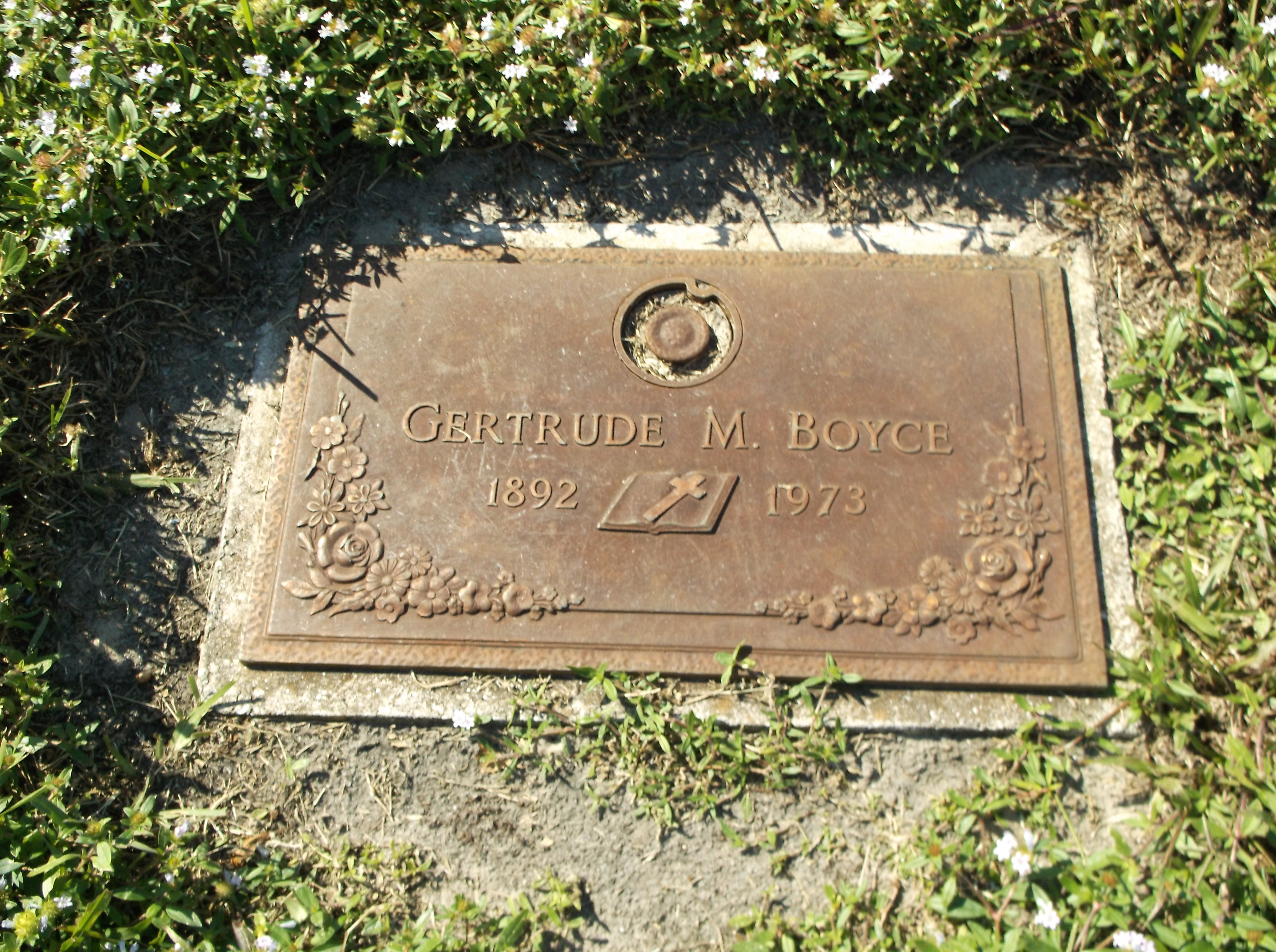 Gertrude M Boyce