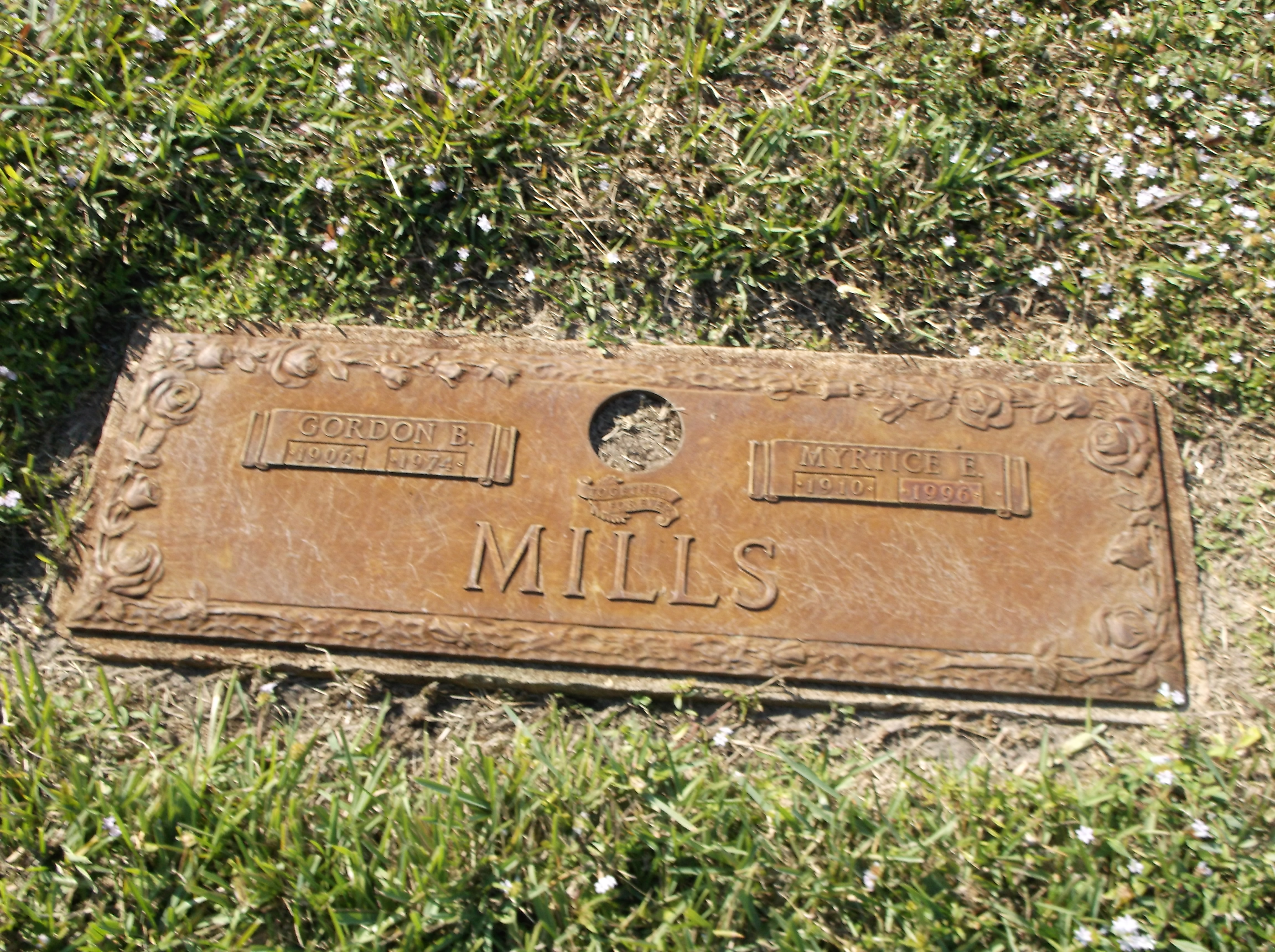 Myrtice E Mills