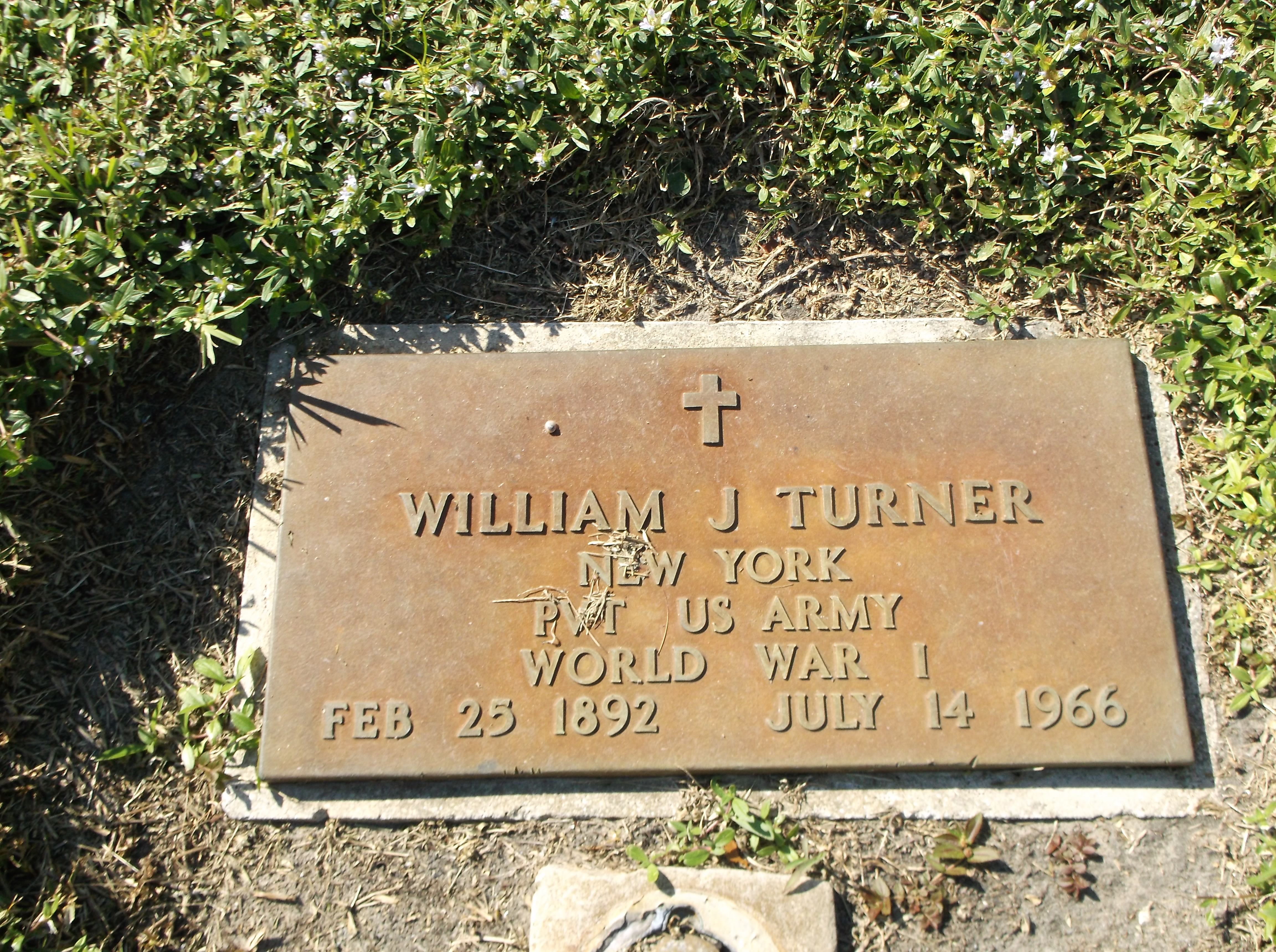 William J Turner