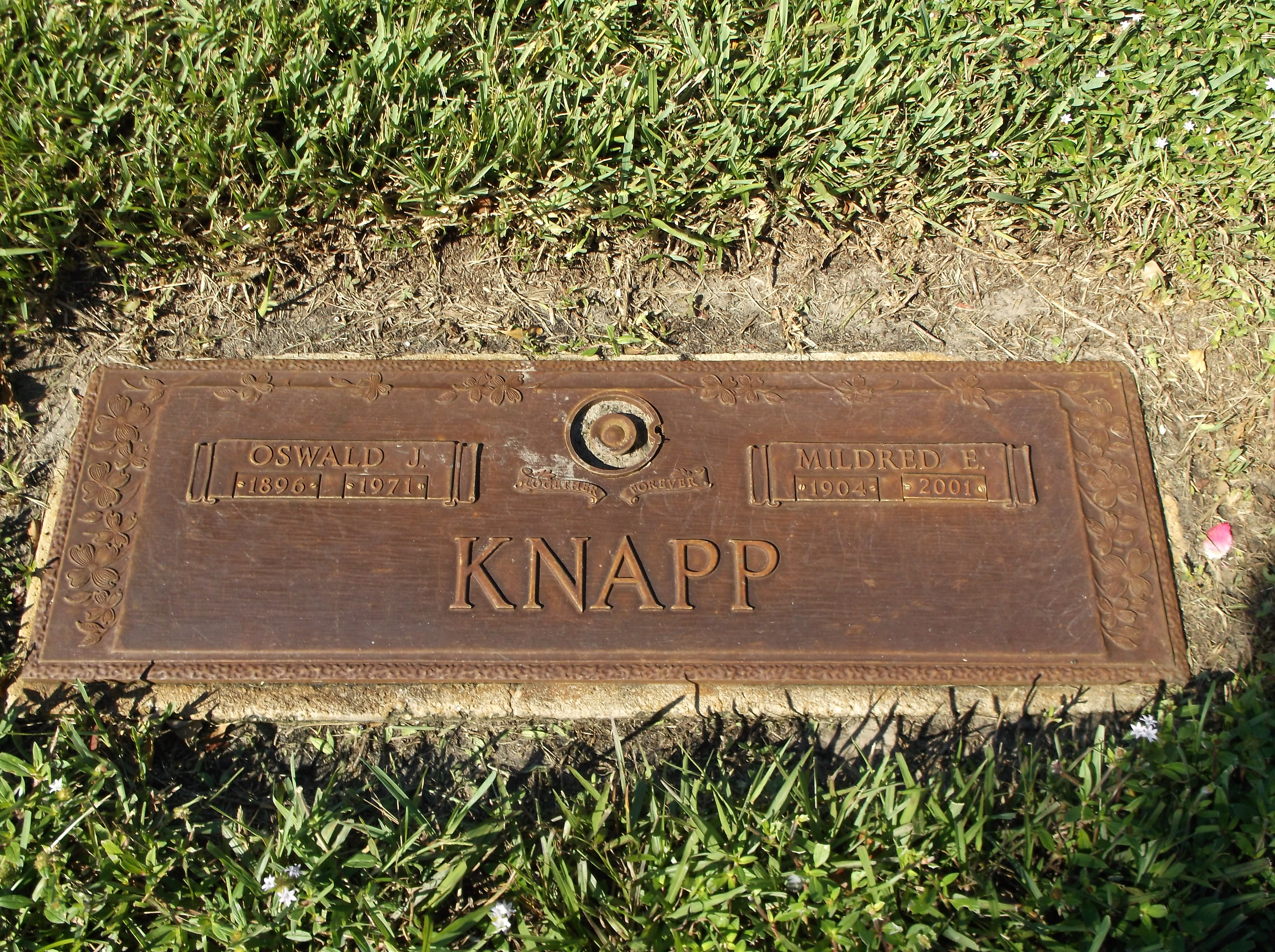 Oswald J Knapp