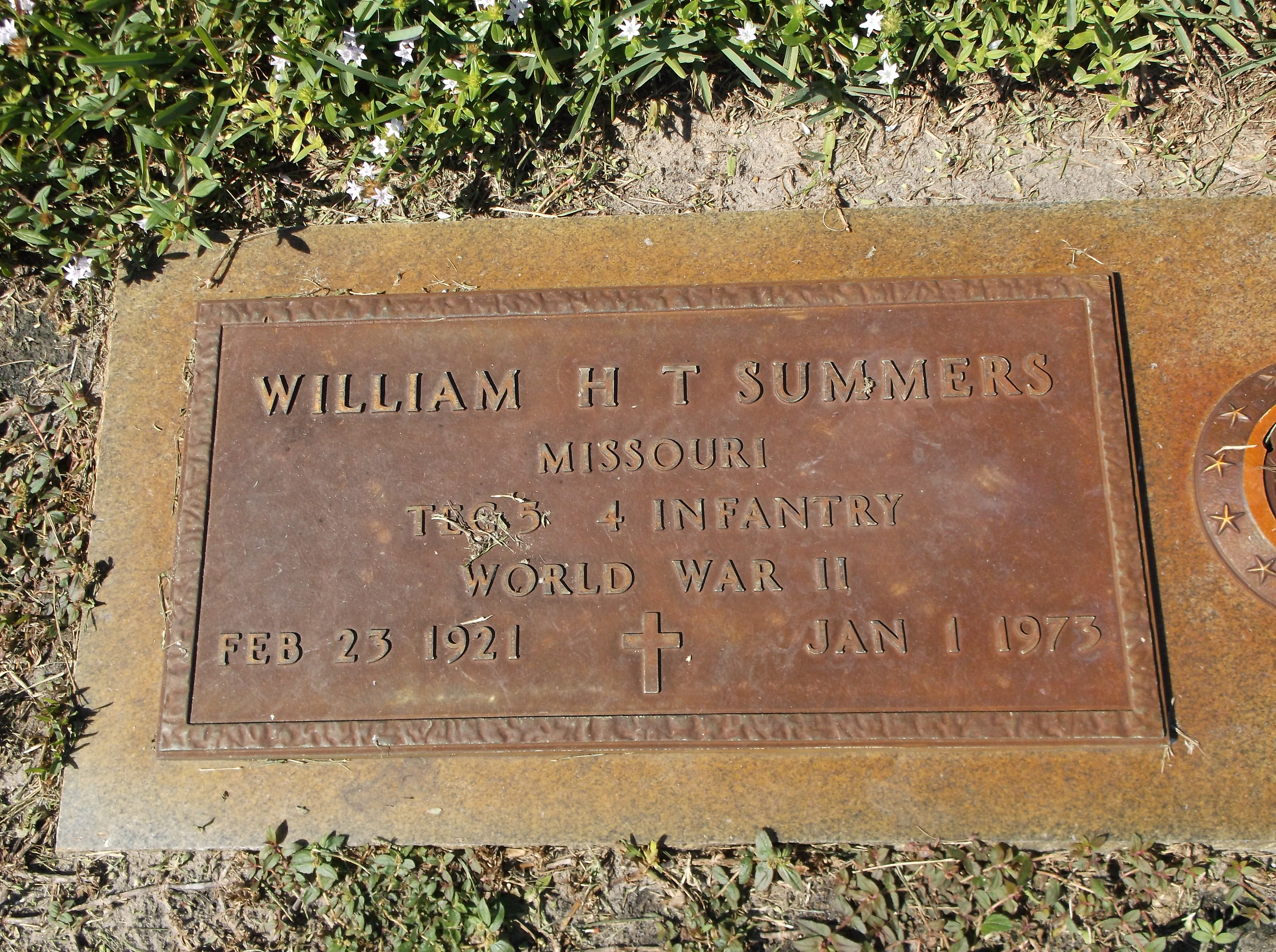 William H T Summers
