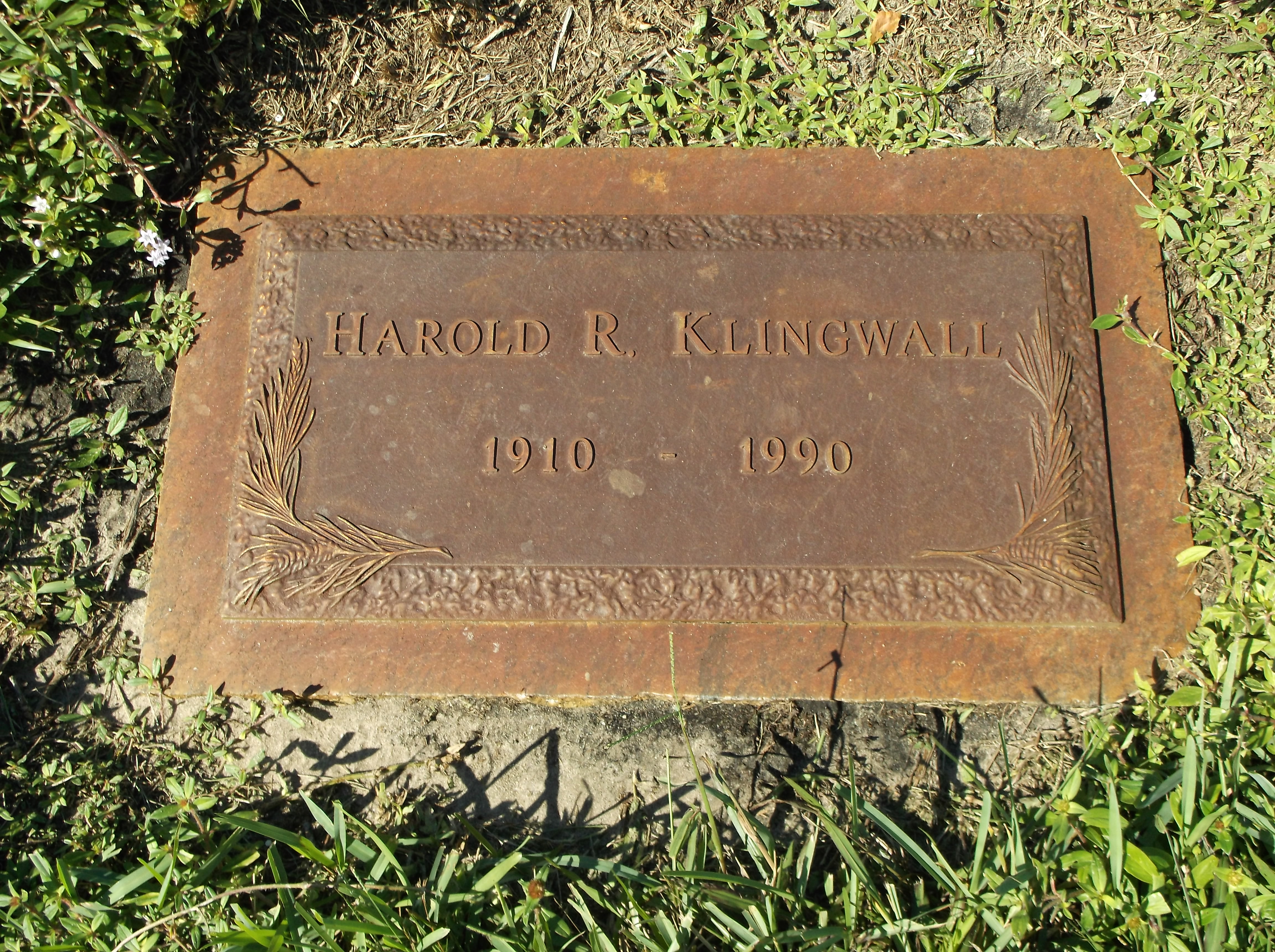Harold R Klingwall
