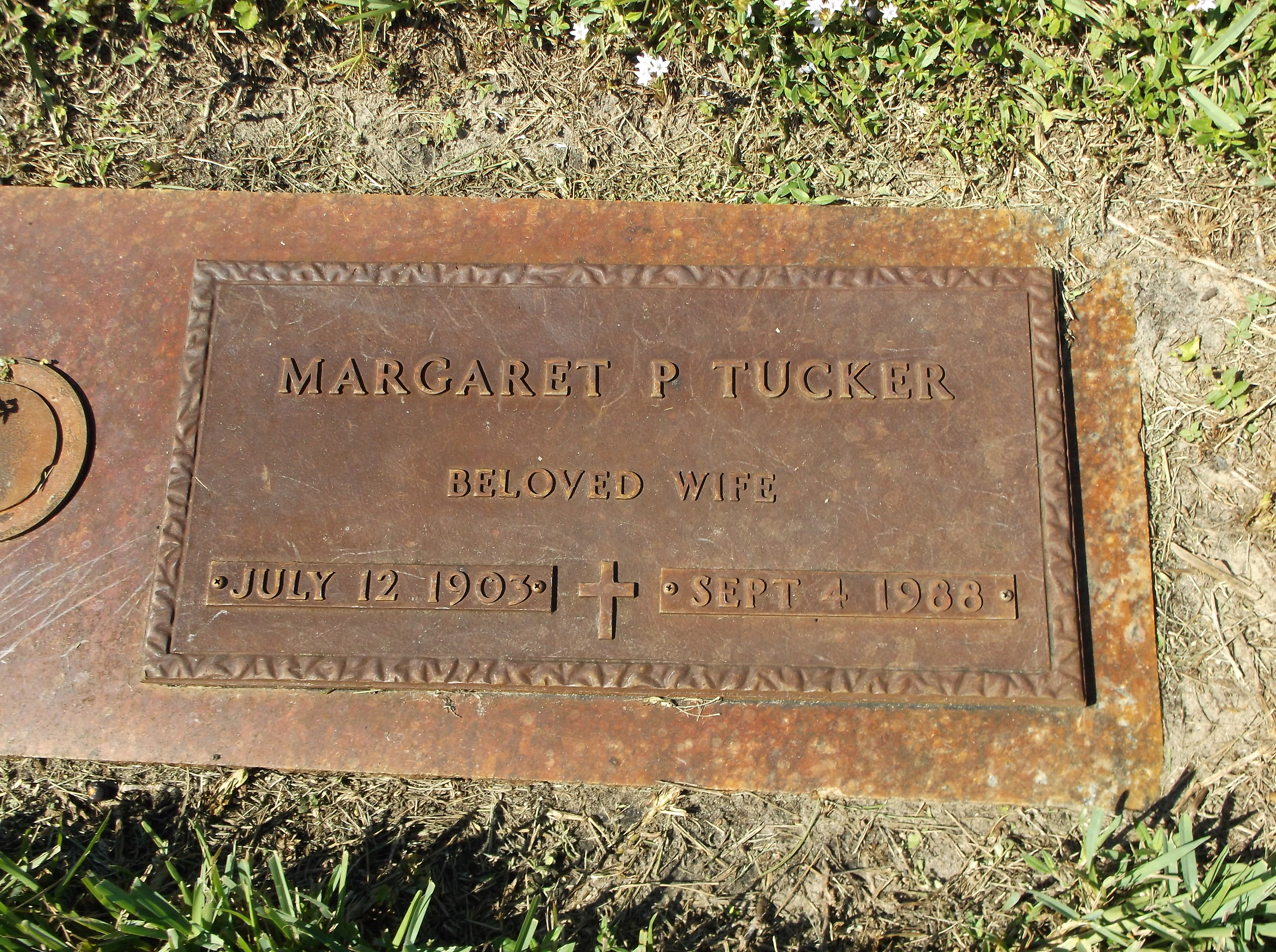 Margaret P Tucker