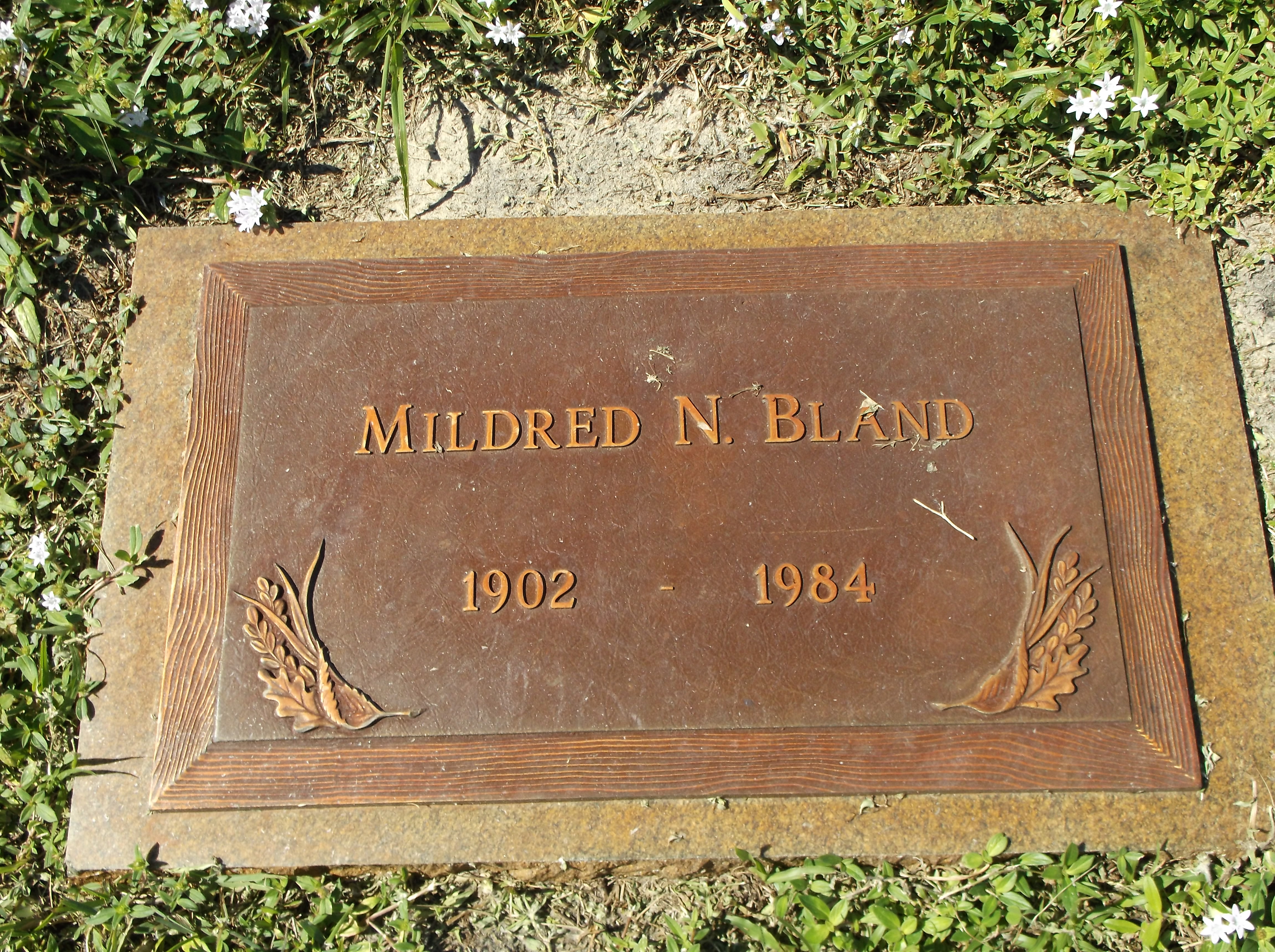 Mildred N Bland