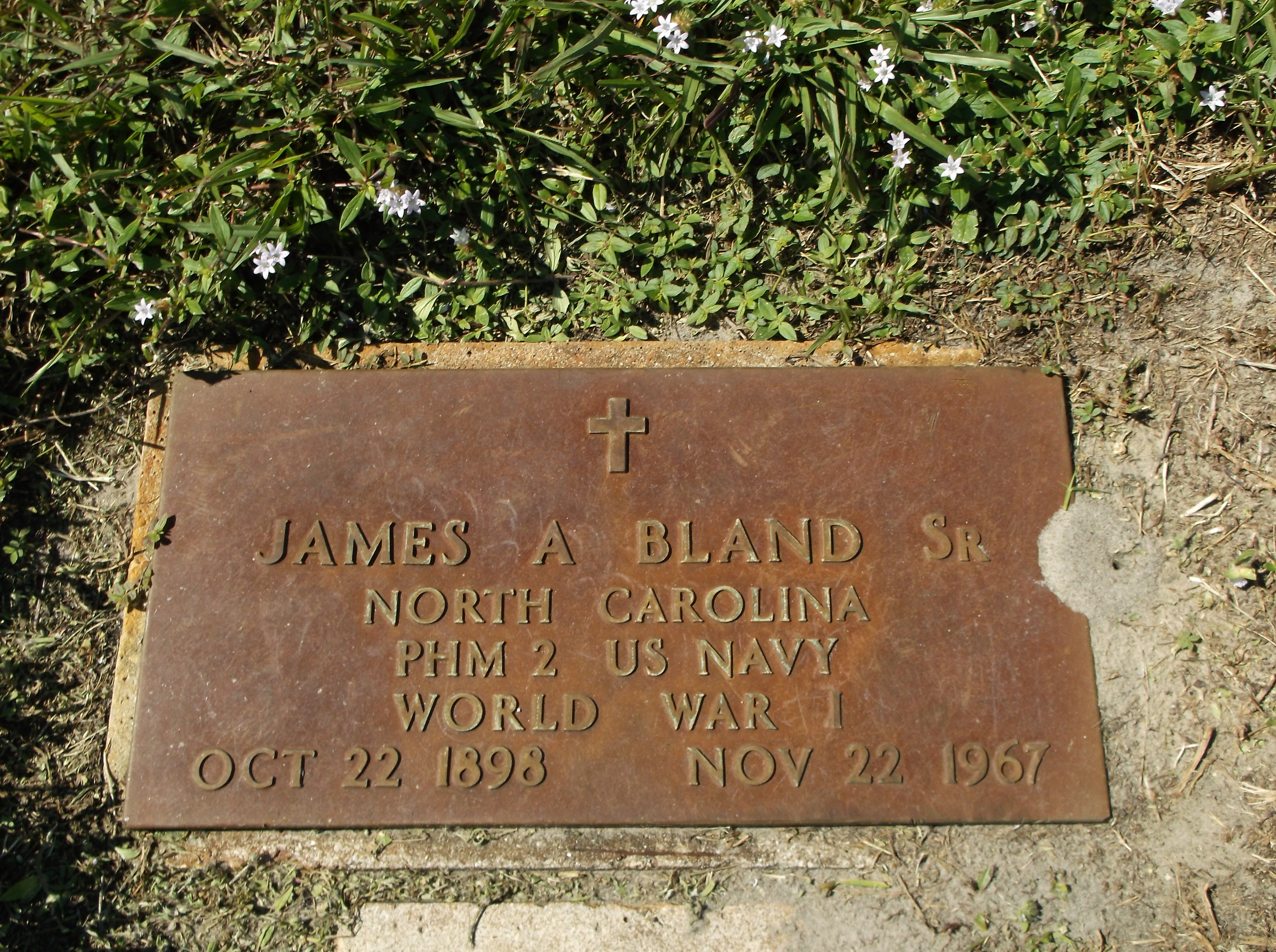 James A Bland, Sr