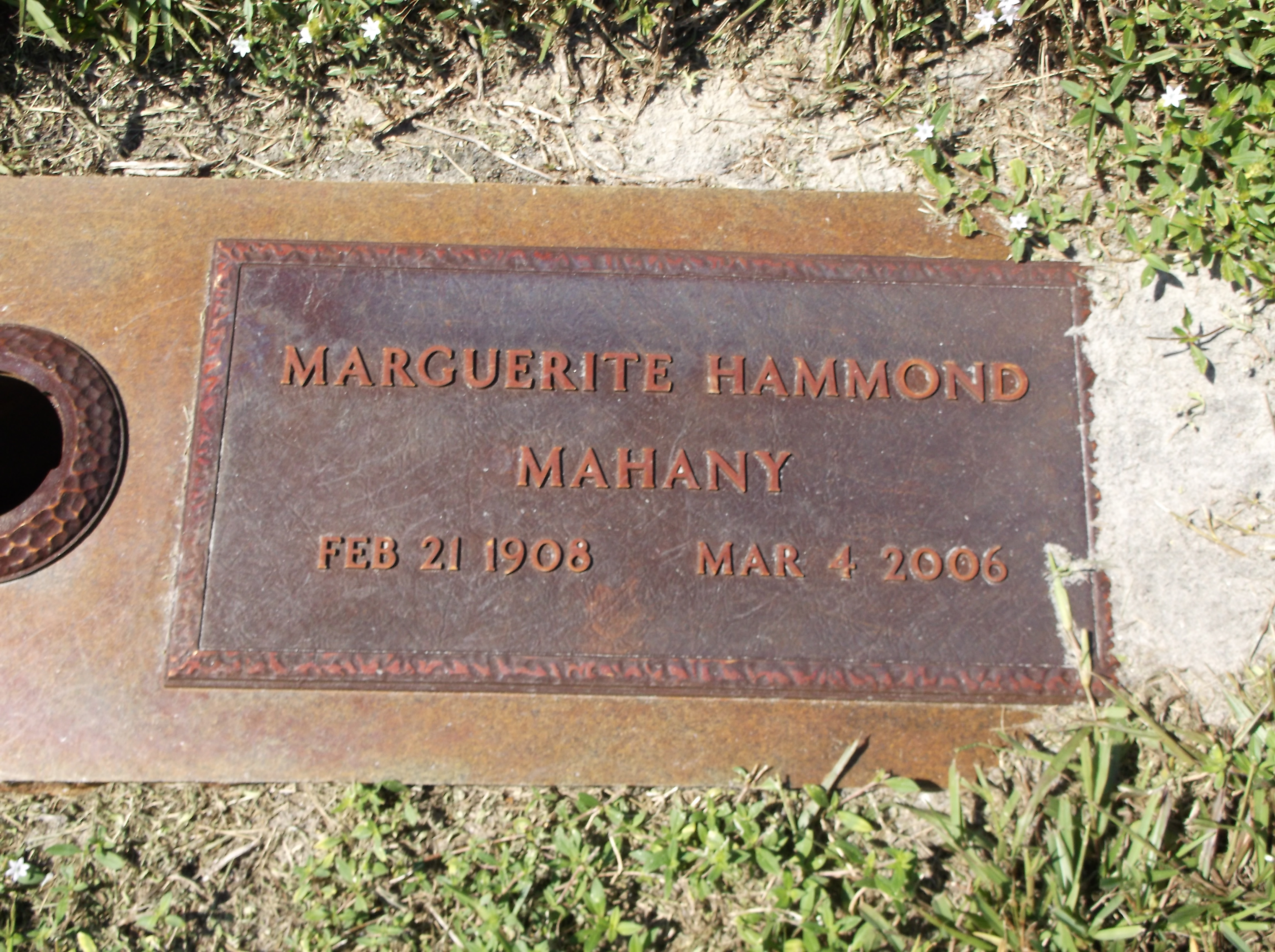 Marguerite Hammond Mahany