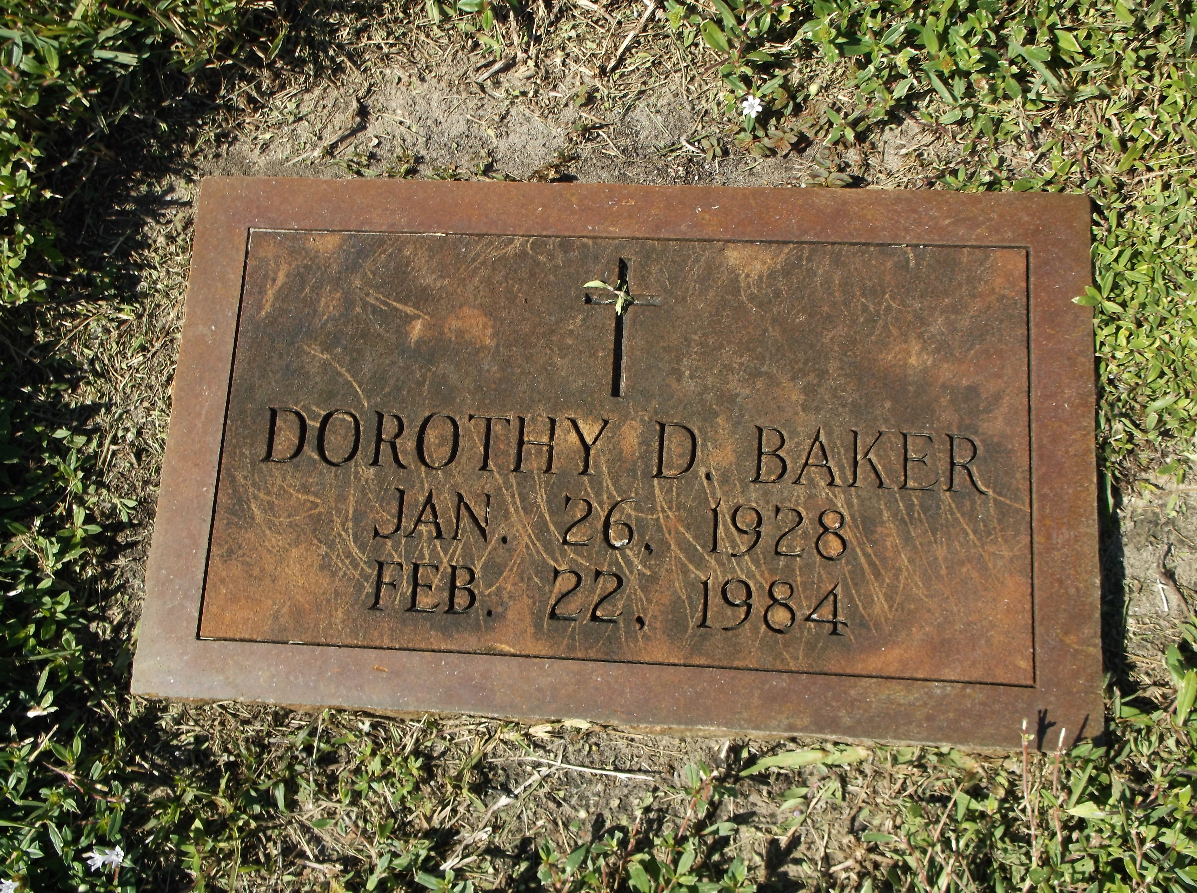 Dorothy D Baker