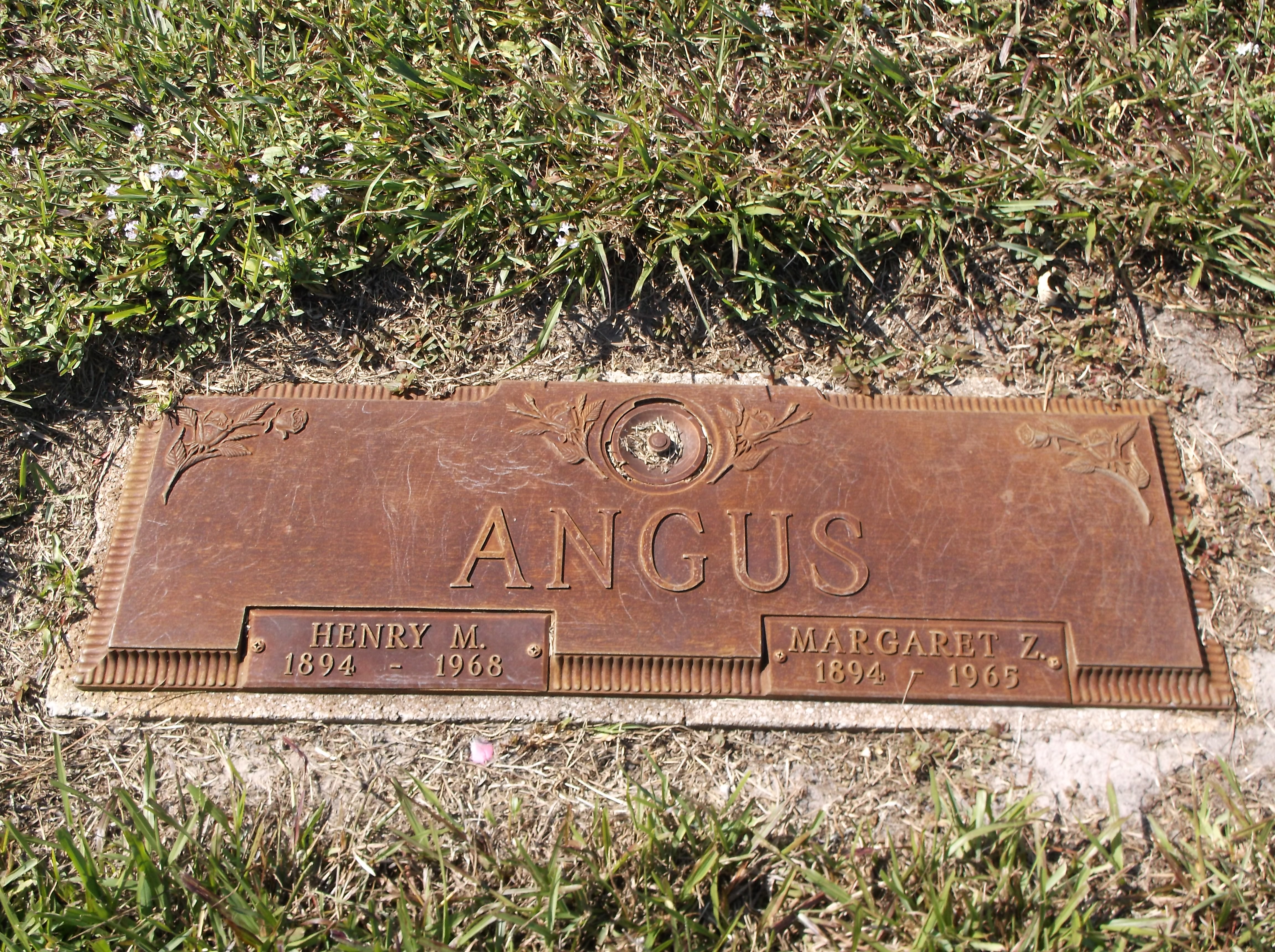 Henry M Angus