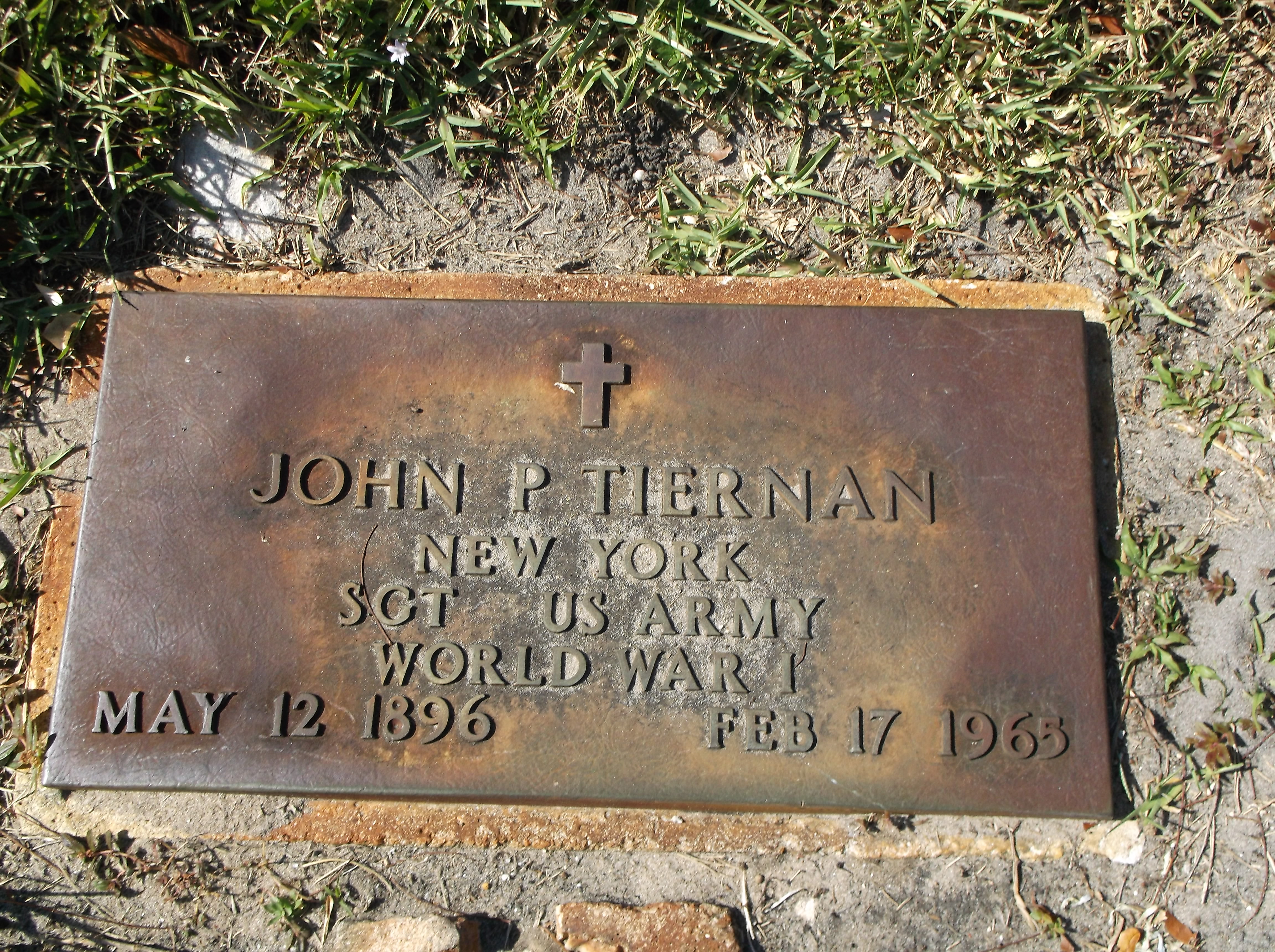 John P Tiernan