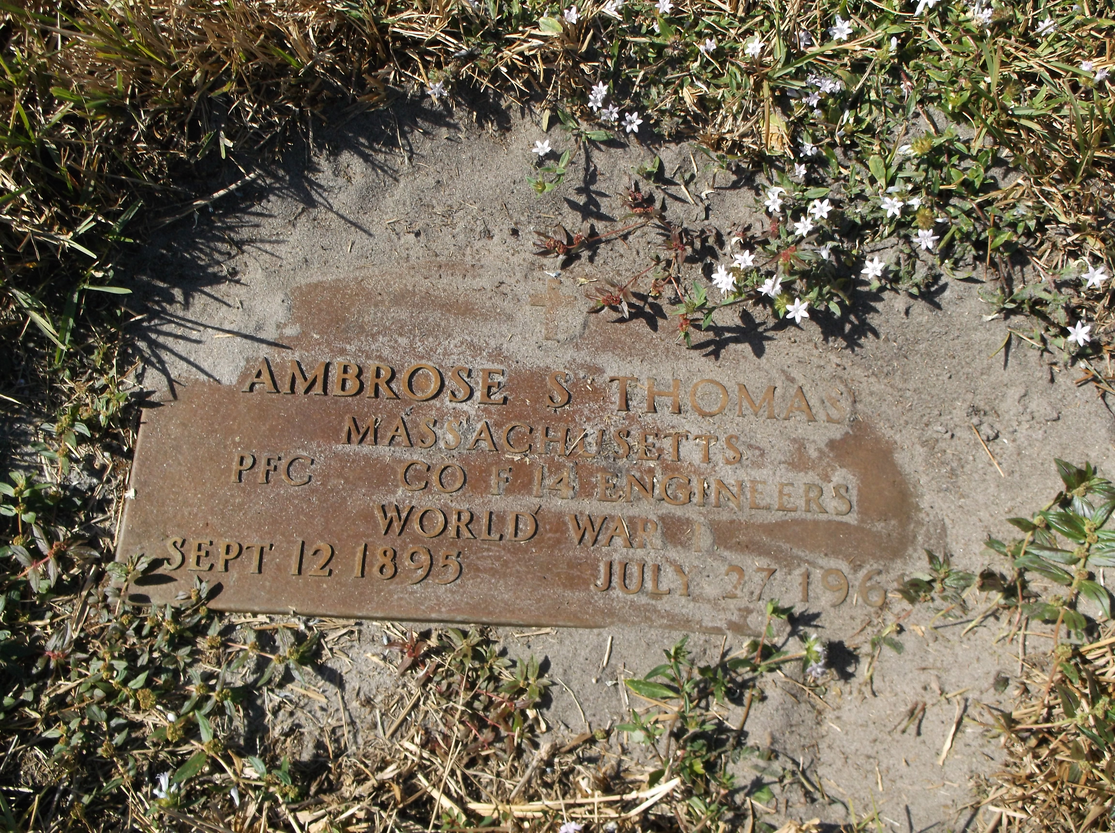 Ambrose S Thomas