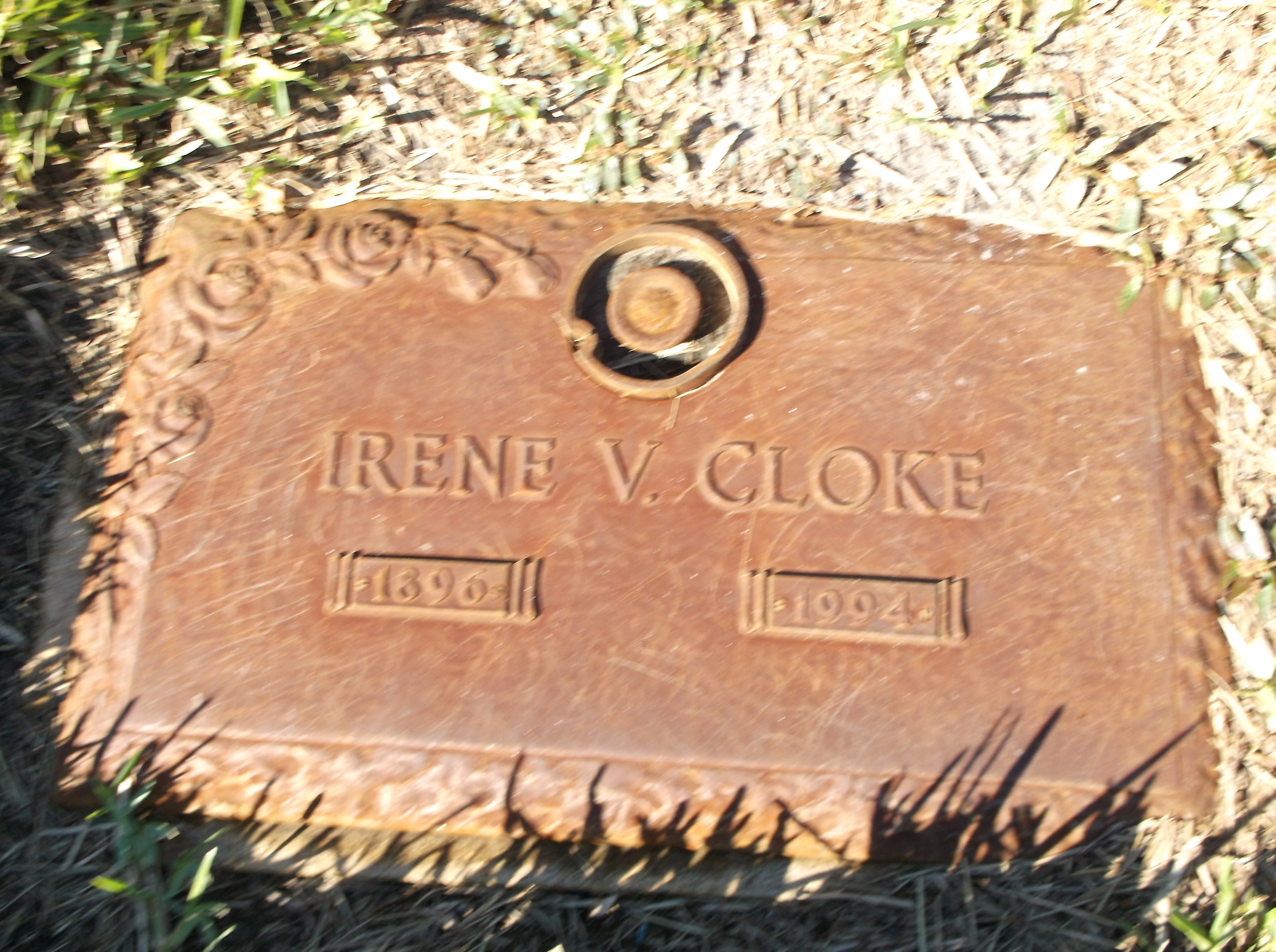 Irene V Cloke