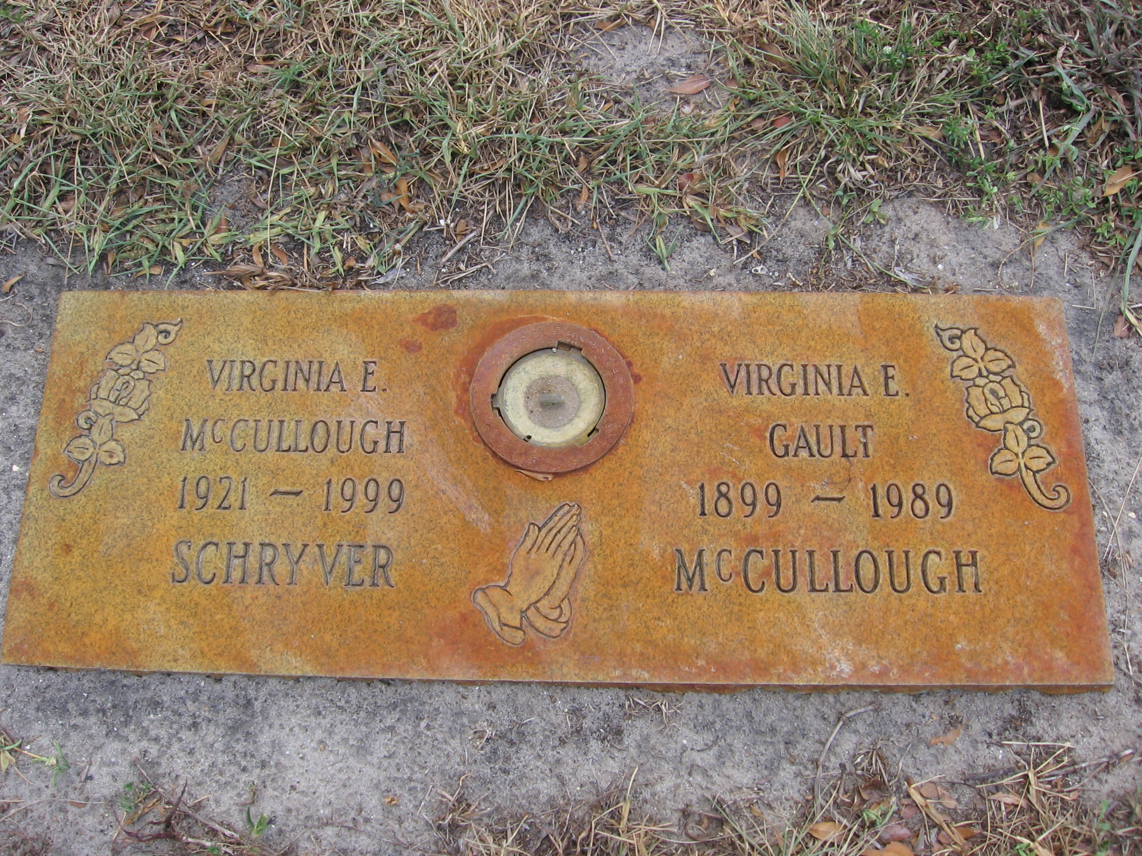 Virginia E McCullough Schryver